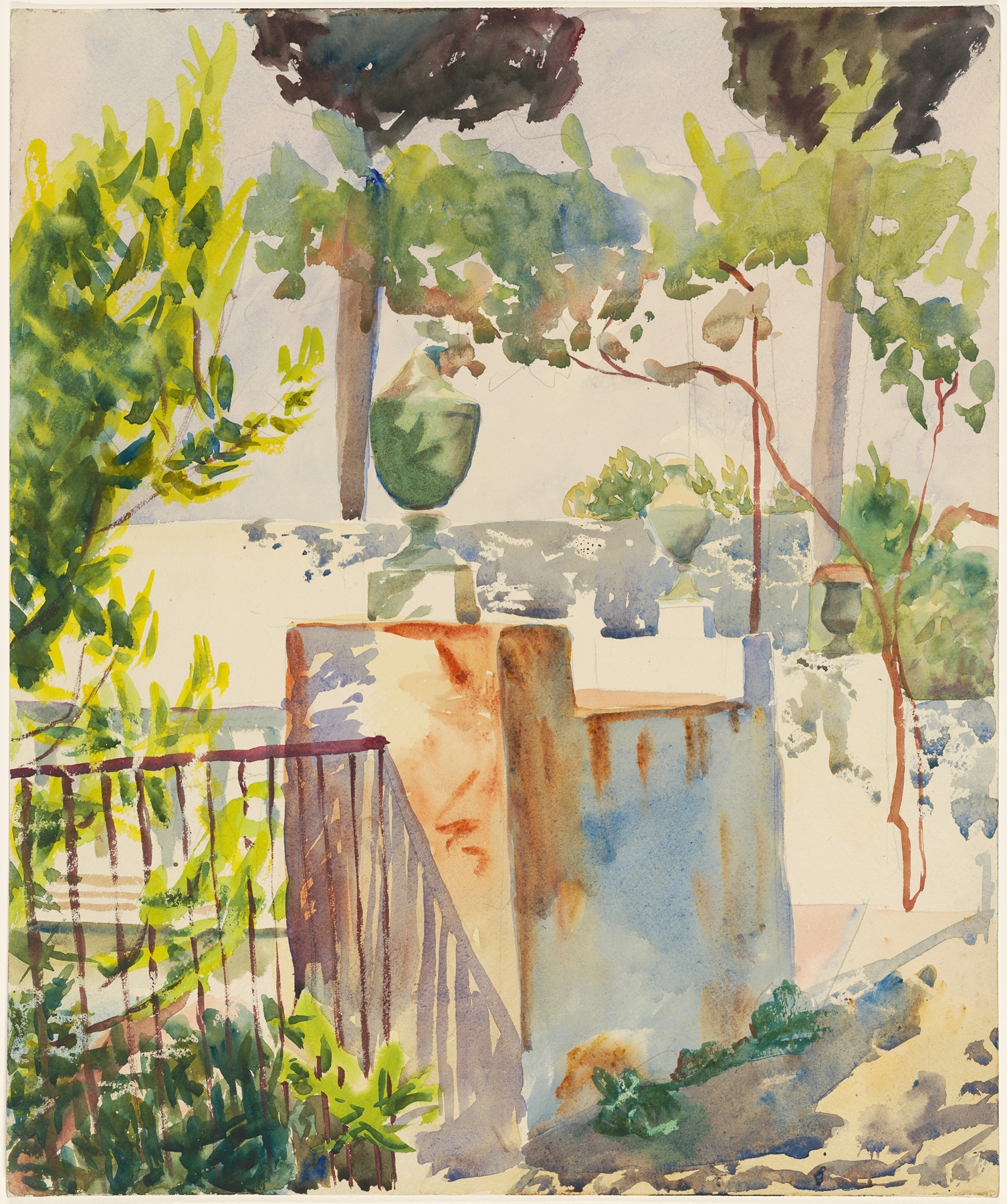 Landscape oil painting of Granada by Emily Sargent