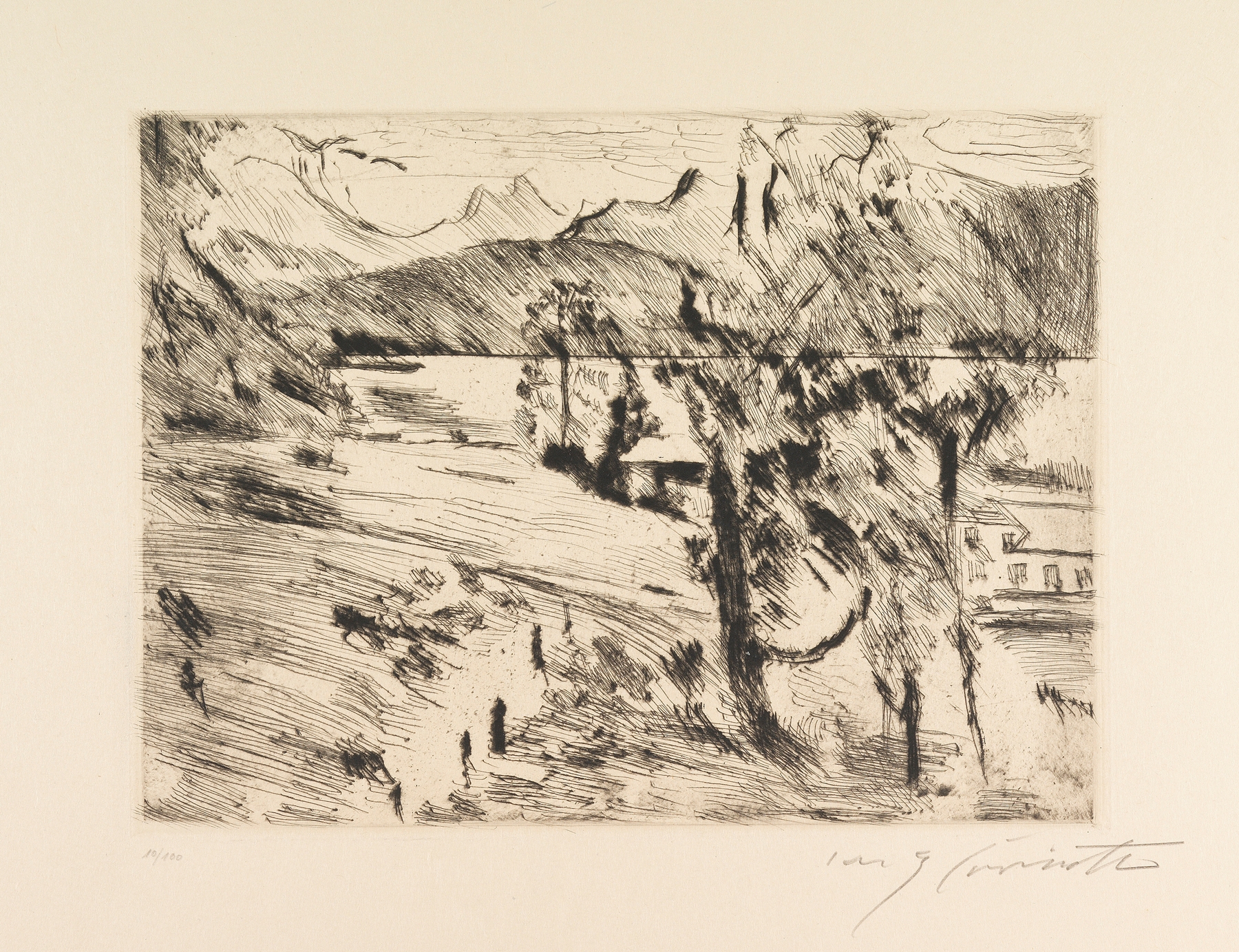 Walchensee, by Lovis Corinth, public domain