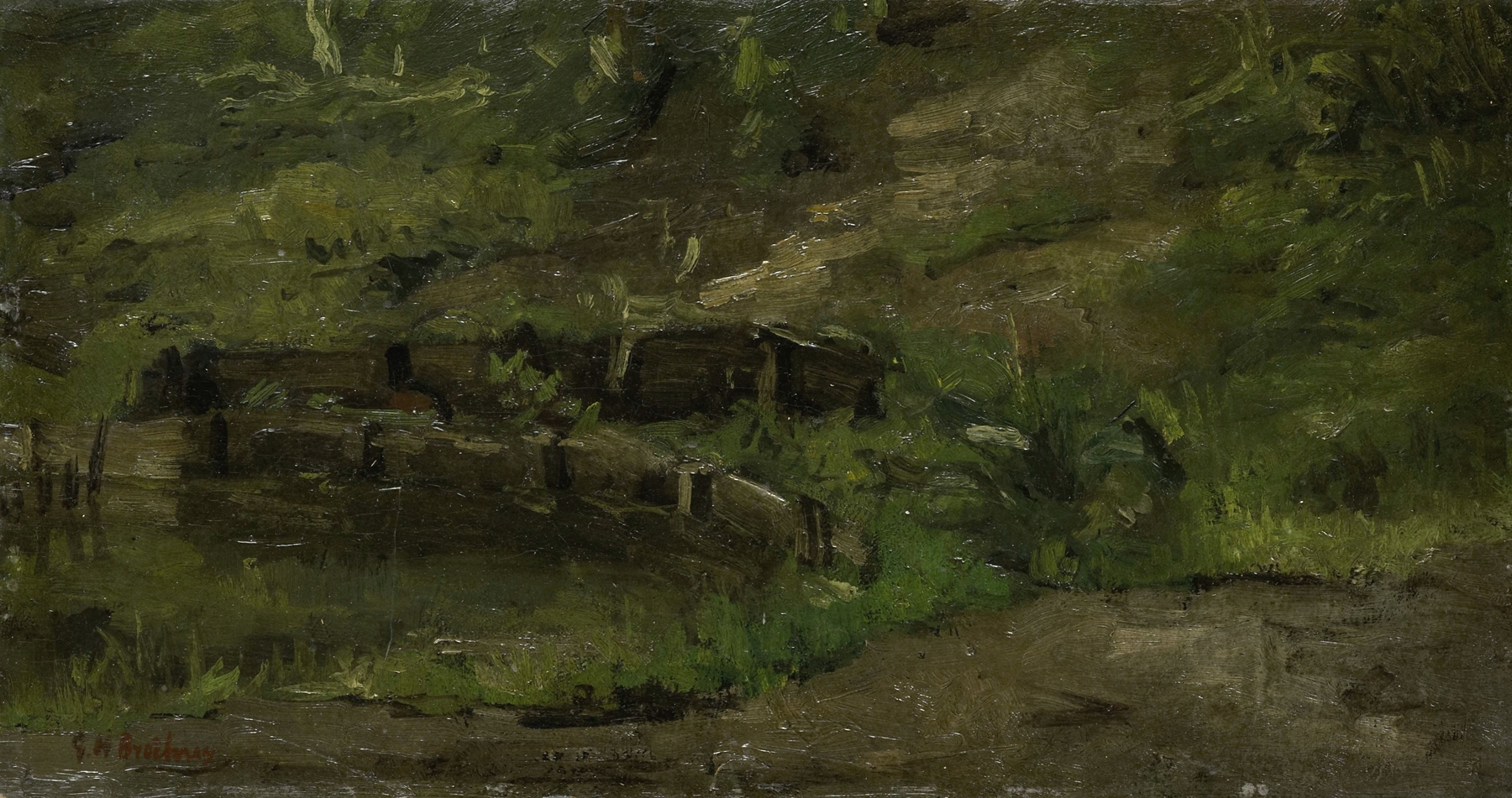 Meadow Landscape, by George Hendrik Breitner, public domain