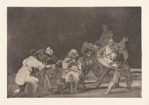 Goya's painting explores themes of loyalty and defamation.