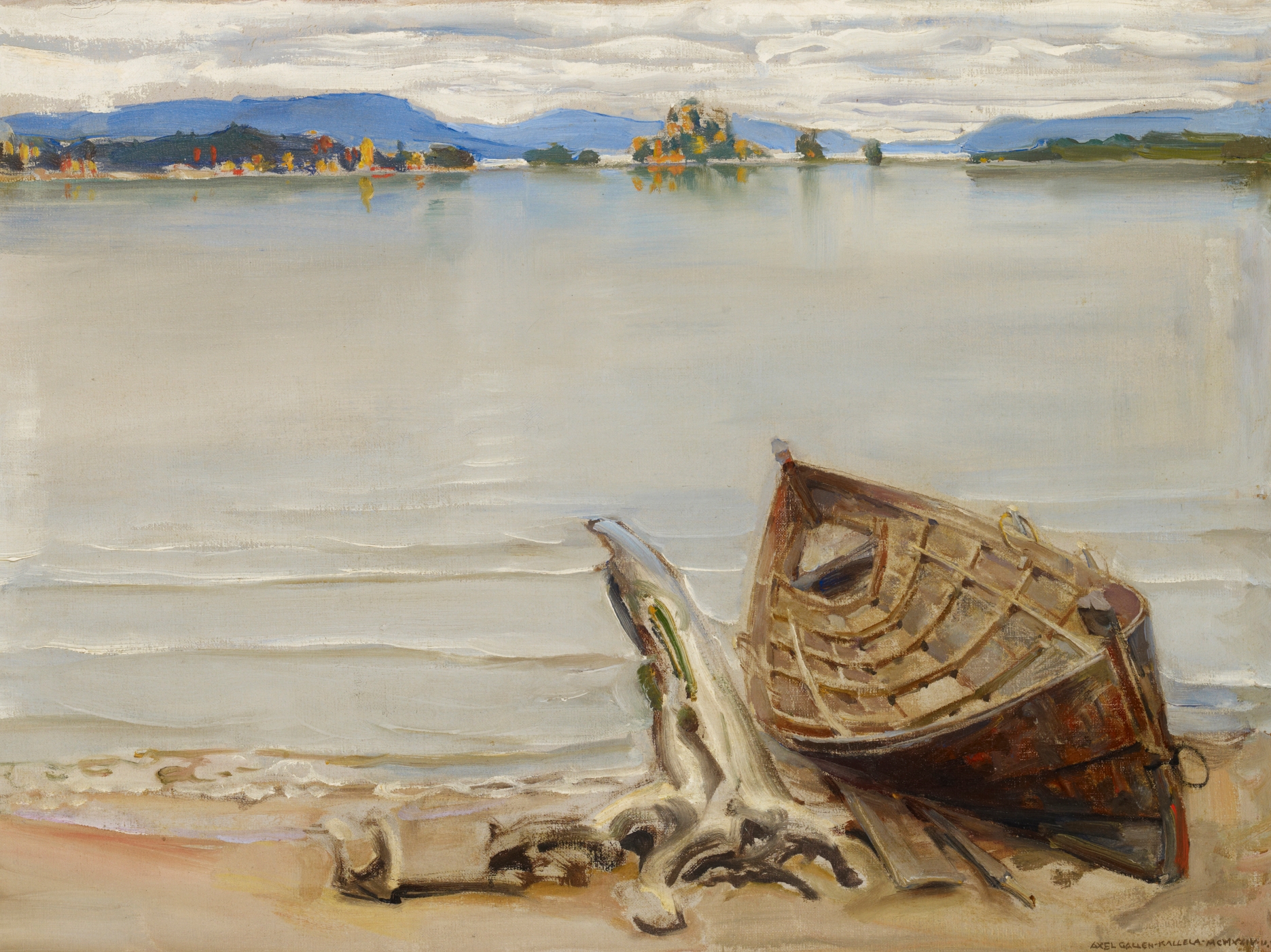 Venevanhus, by Akseli Gallen-Kallela, public domain