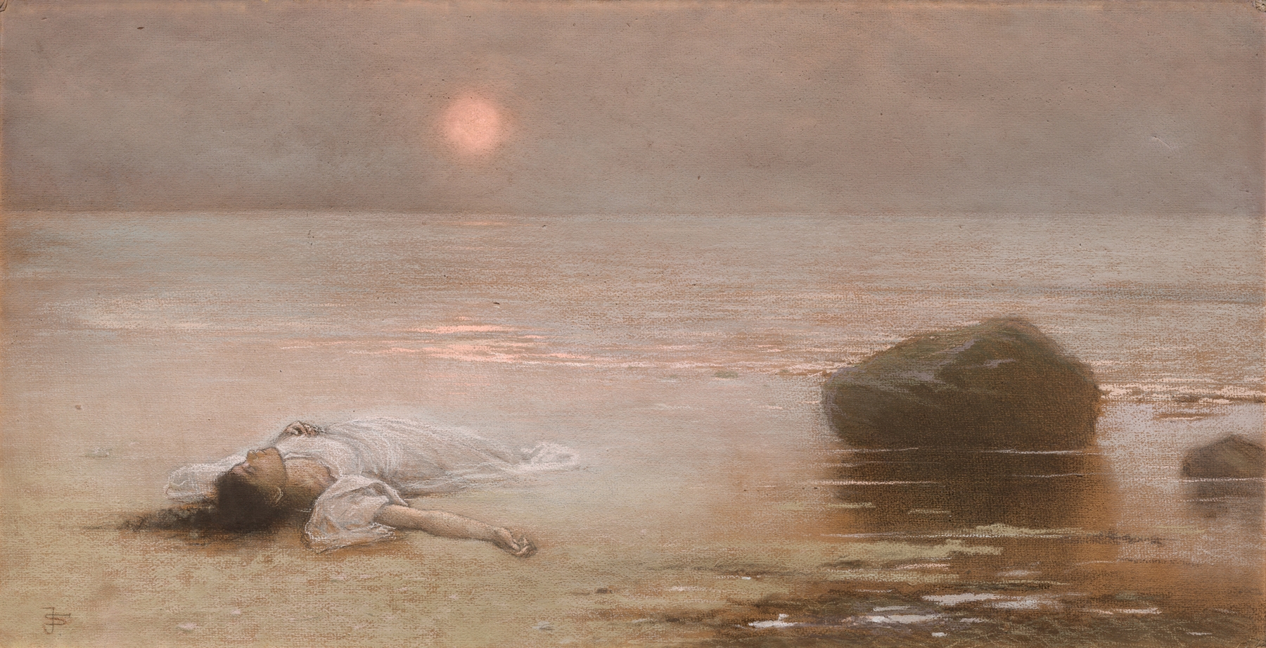 Utonulá, by Jakub Schikaneder, public domain