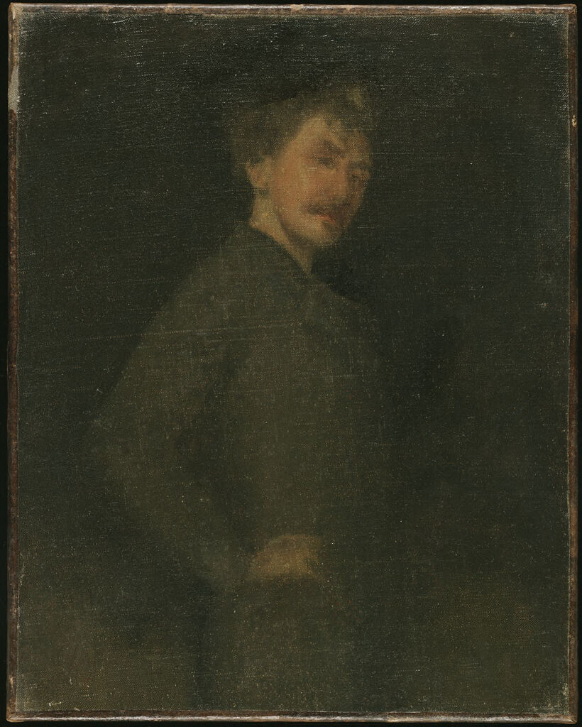 Self-Portrait, by James Abbott McNeill Whistler, public domain