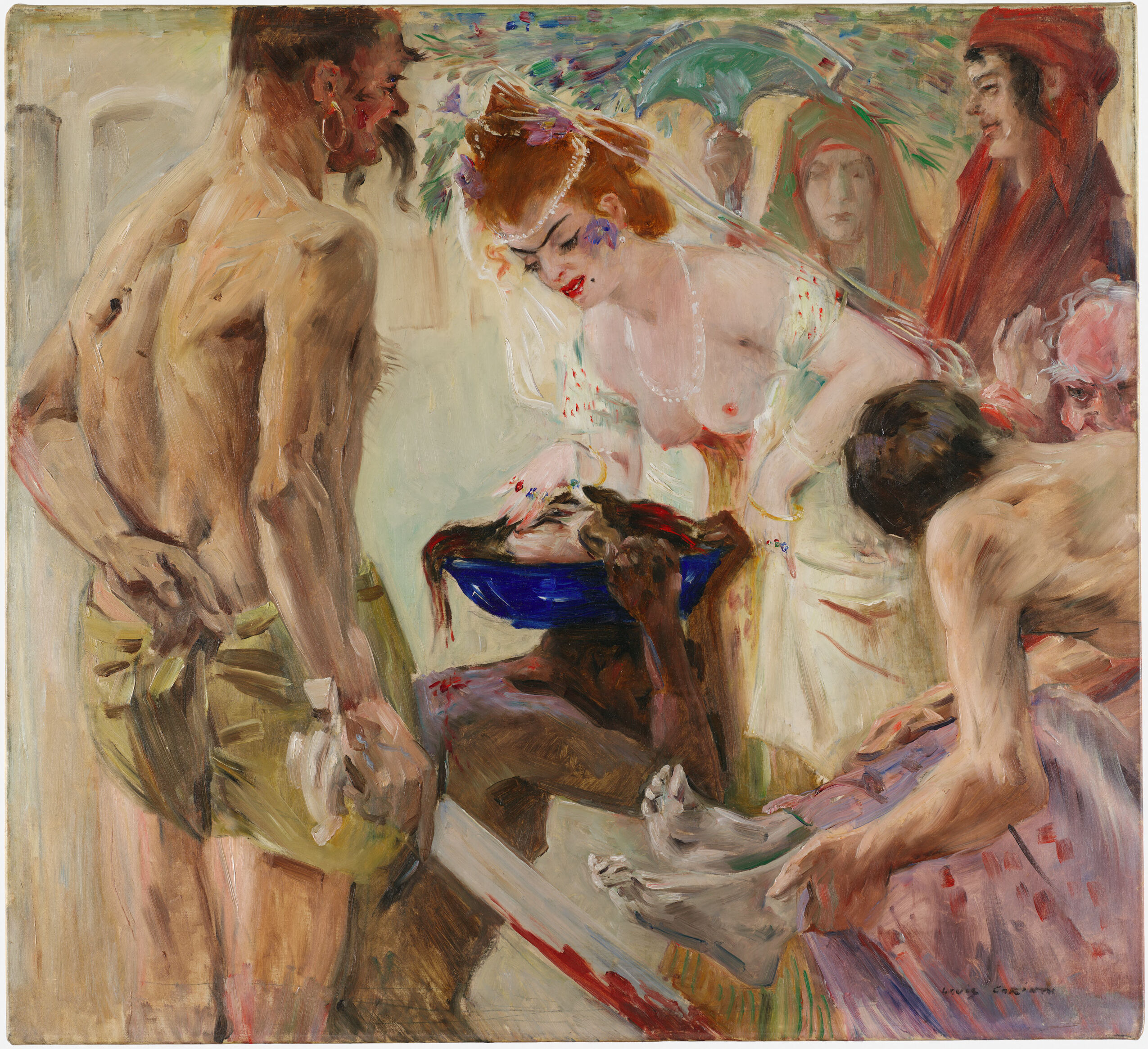 Salomé, by Lovis Corinth, public domain