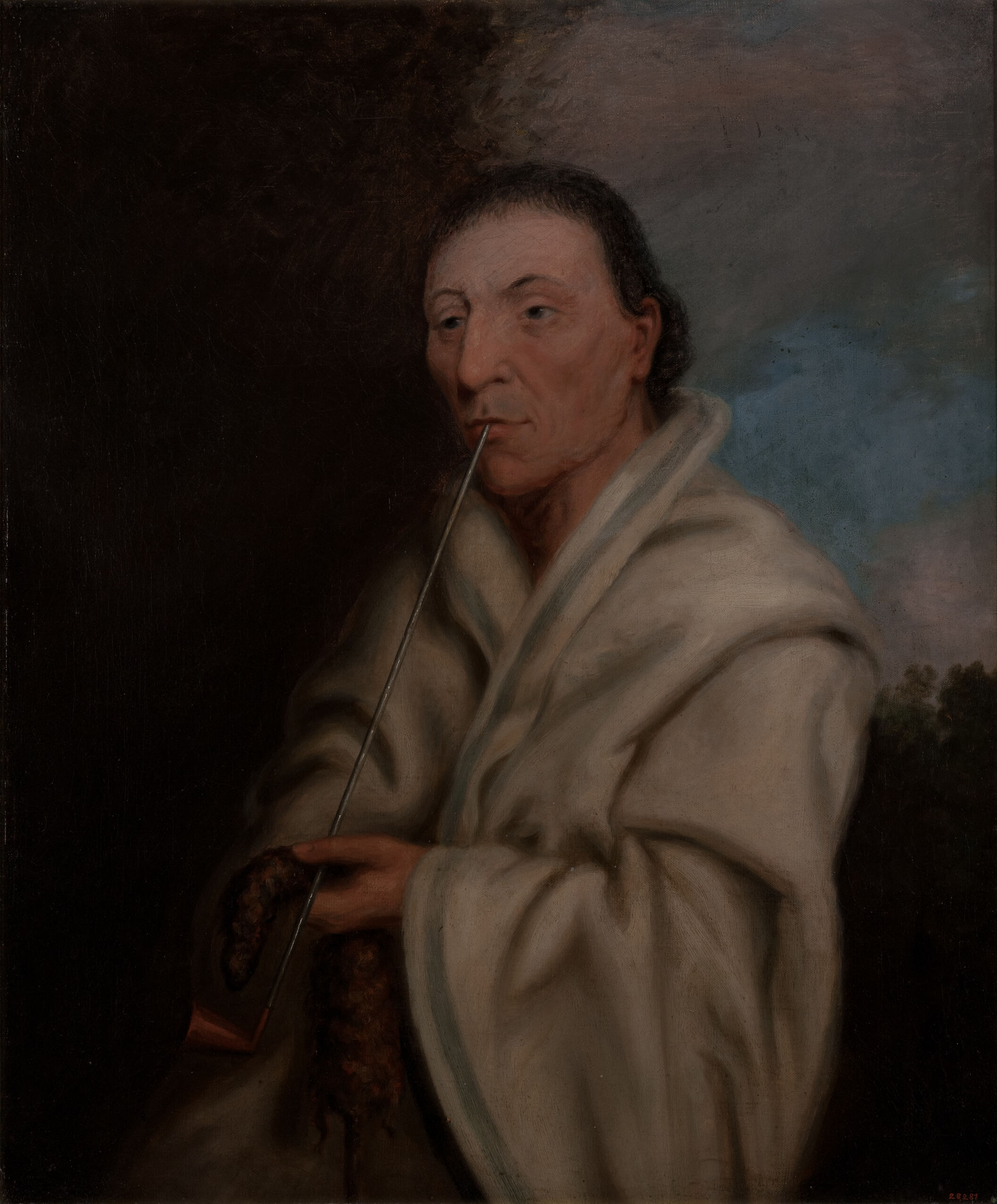 [Ke-wa-din] (North Wind), Chippewa, by Henry Inman, public domain