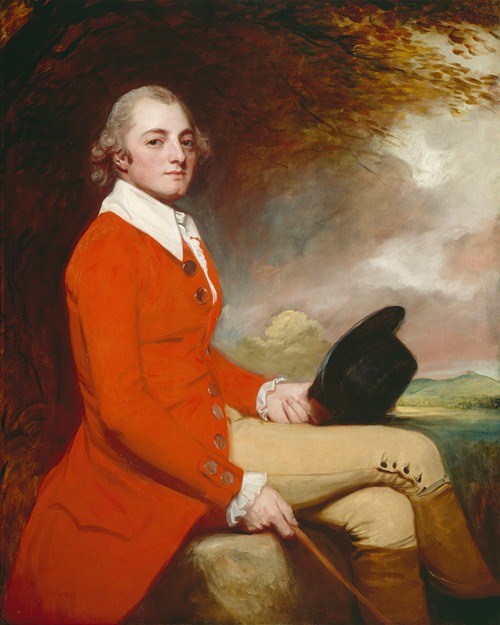 Portrait of Thomas Grove by George Romney.