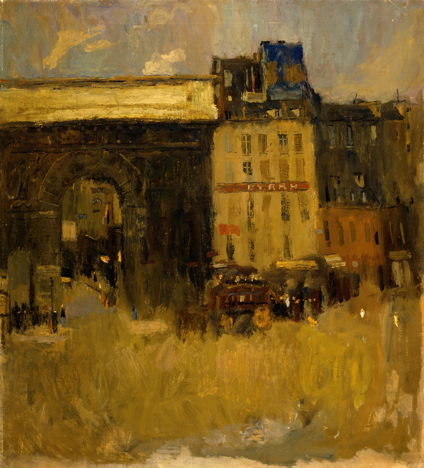 Vieilles Maisons (Paris)., by Frank Edwin Scott, public domain