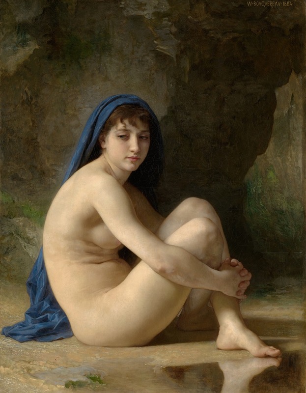 Seated Nude by William Bouguereau