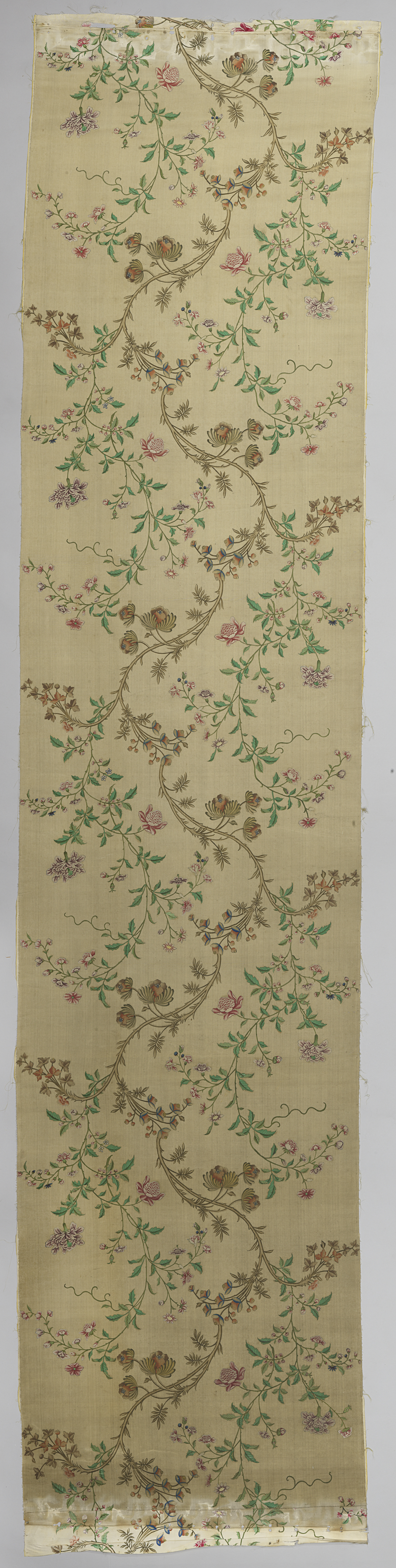 Tapestry depicting branches, flowers, and fruits by Unknown Artist
