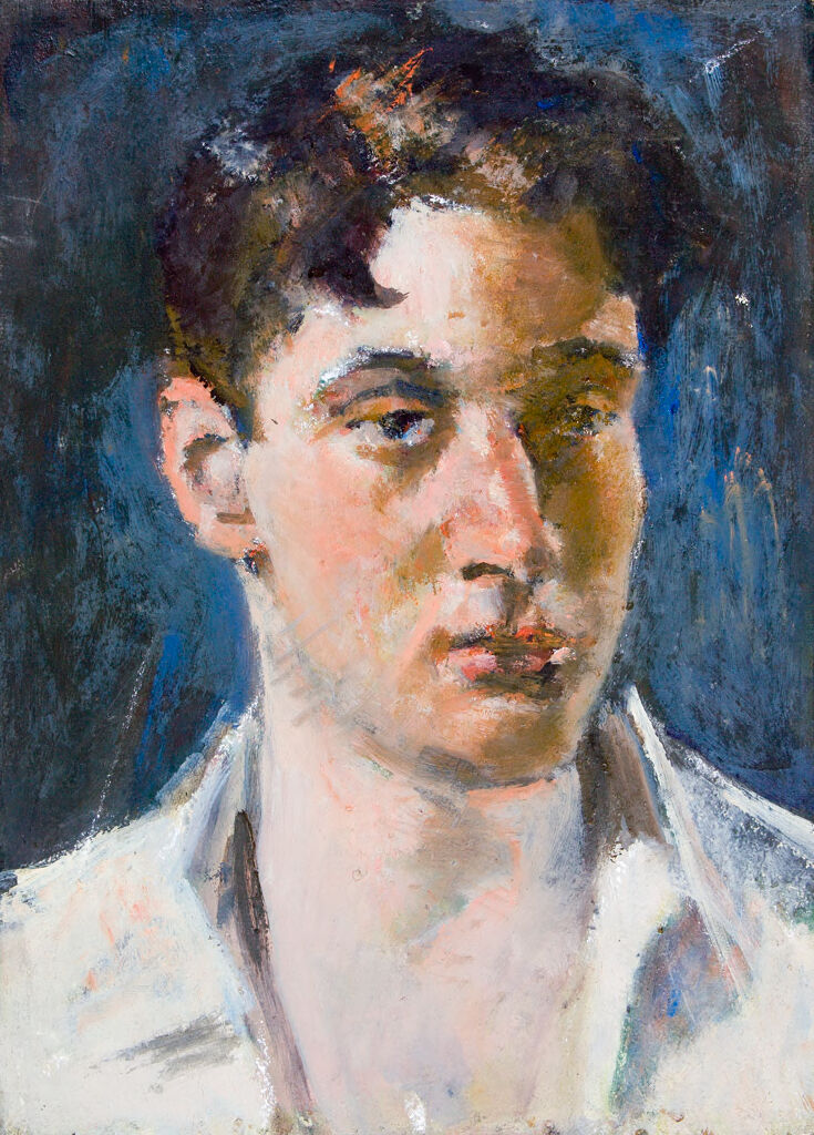 Portrait of Allen Parker by Denman Waldo Ross, oil on canvas