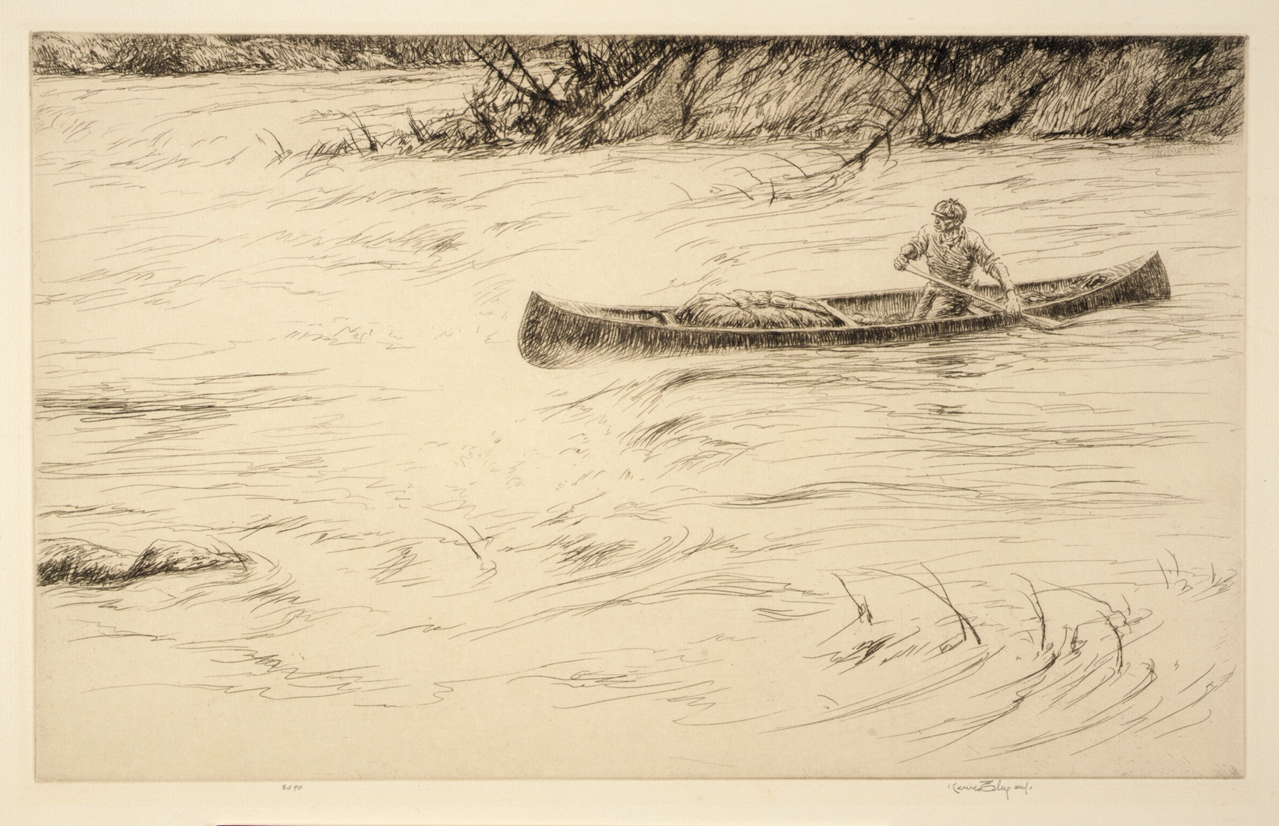 White Water, by Kerr Eby, public domain