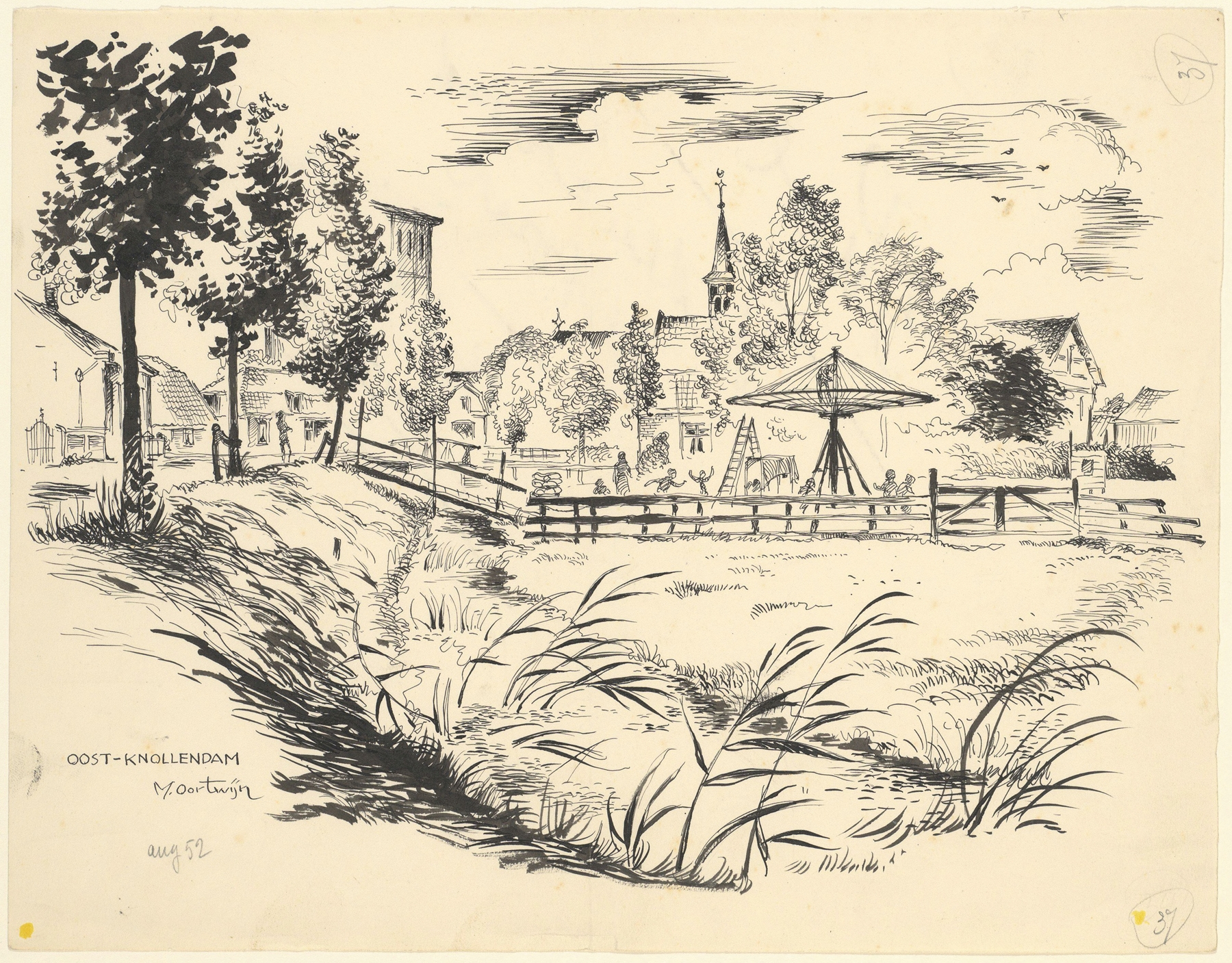 Gezicht te Oost-Knollendam, by Maarten Oortwijn, public domain