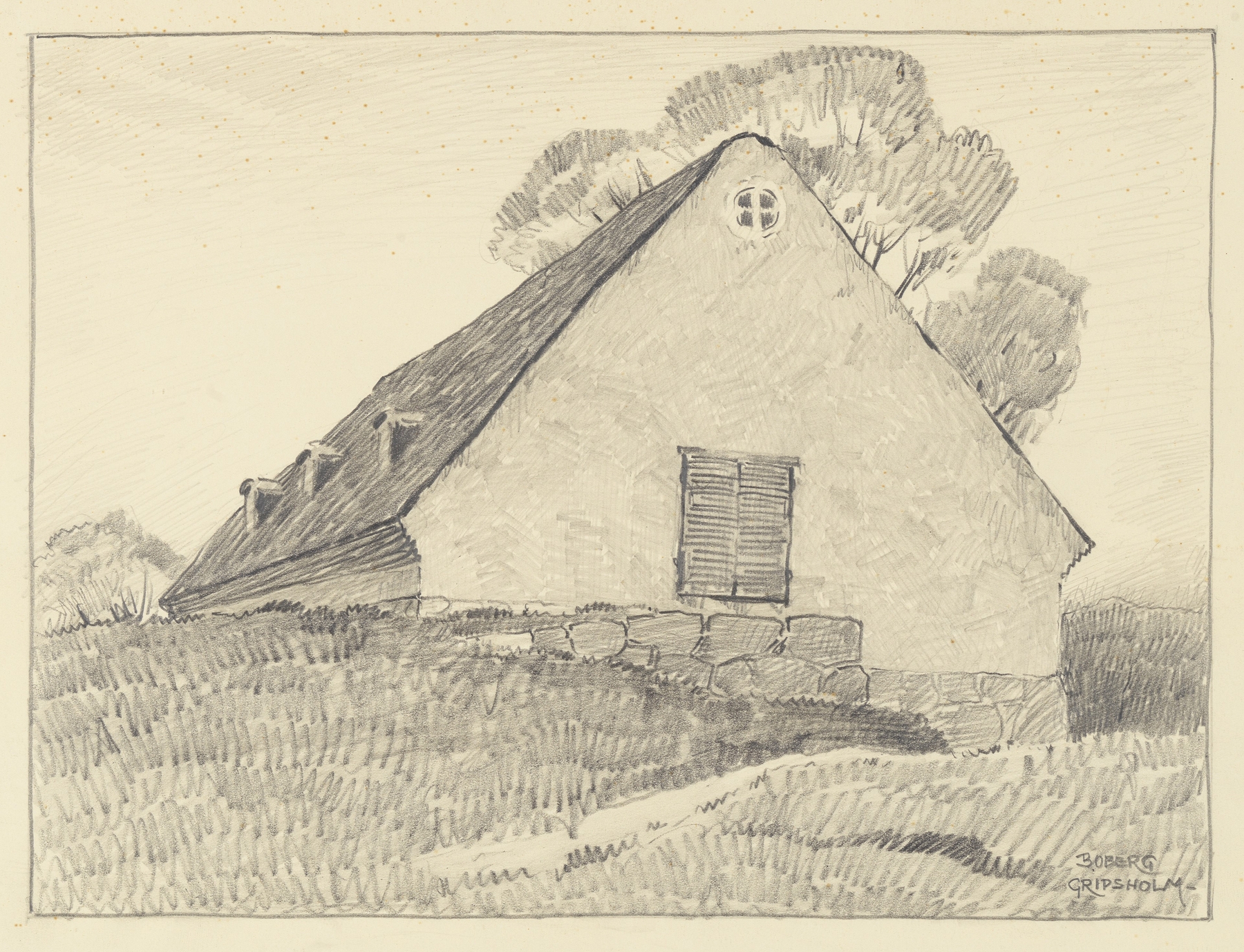 Gripsholm, by Ferdinand Boberg, public domain