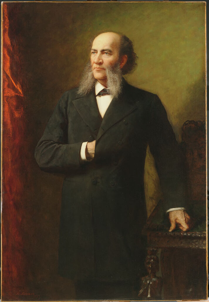 William Hayes Fogg (1817-1884), by Eastman Johnson, public domain
