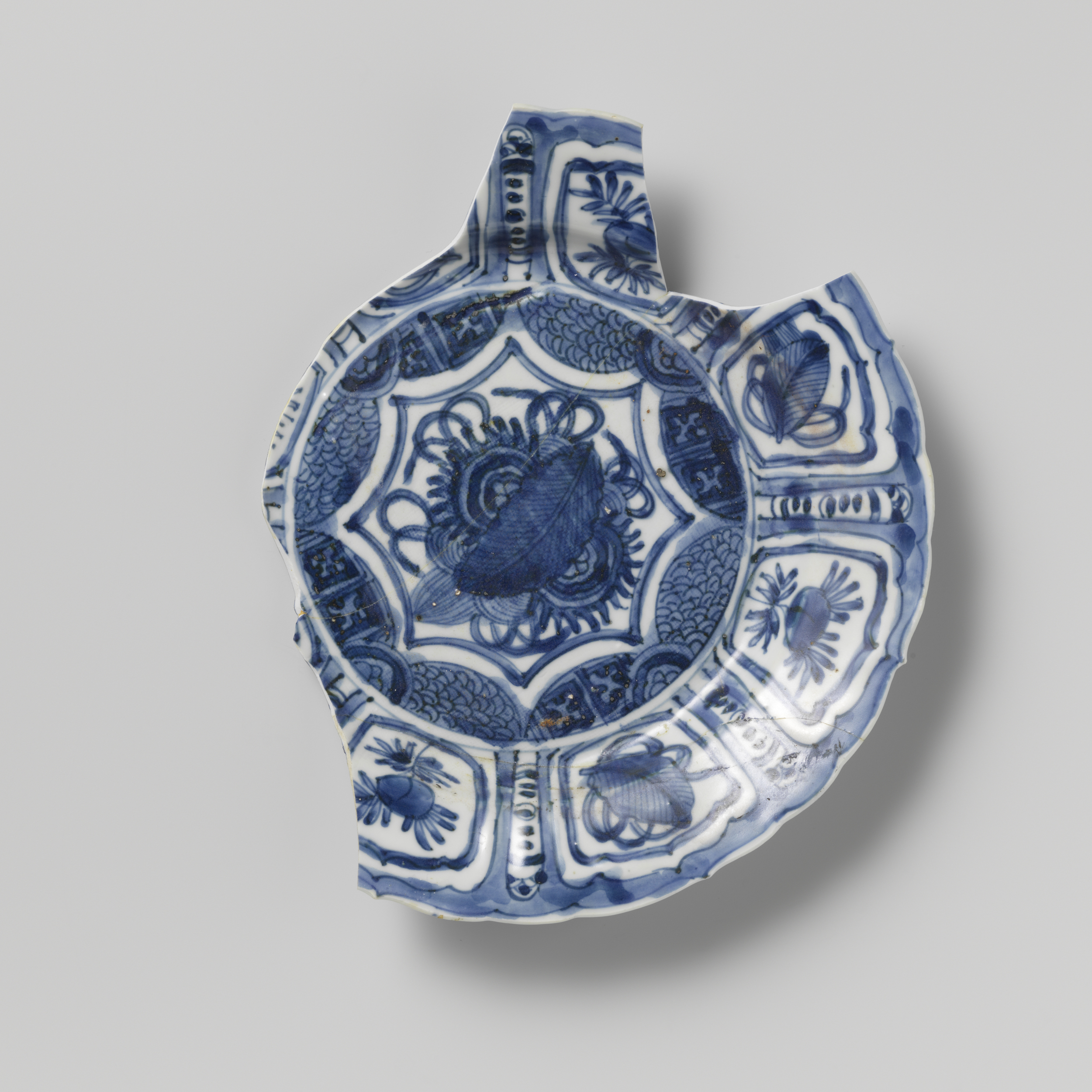 Fragment of a ship's bone from the Witte Leeuw by Unknown Artist