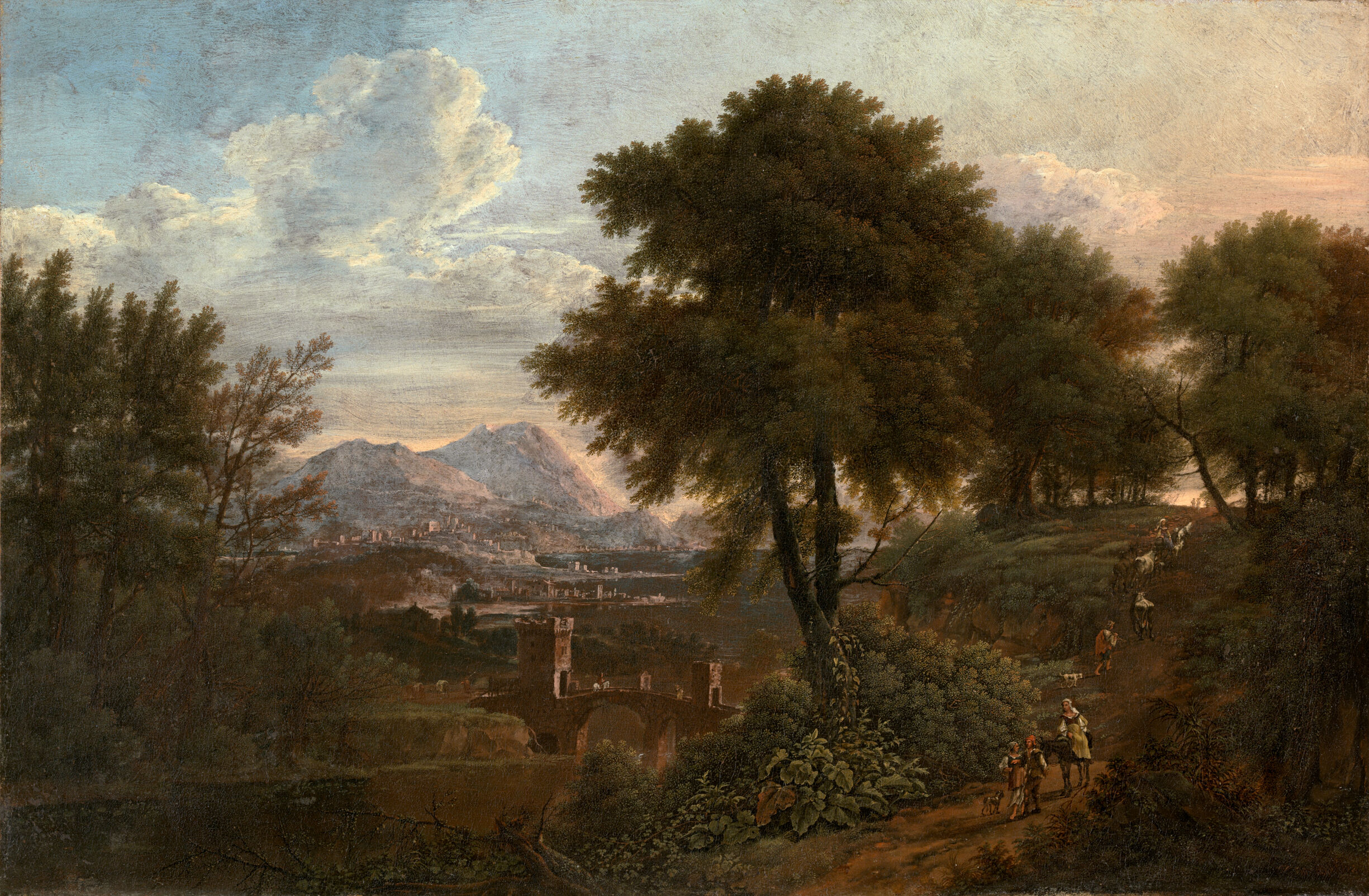 Landscape, by Jan Baptist Huysmans, public domain