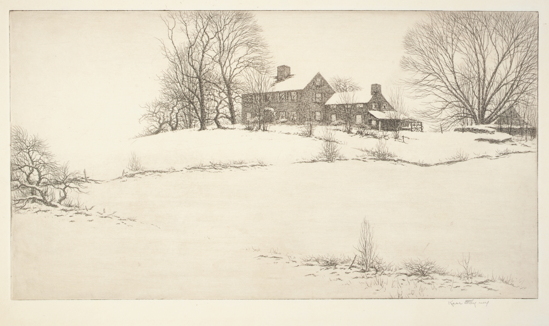 Day’s End, Driftway, by Kerr Eby, public domain