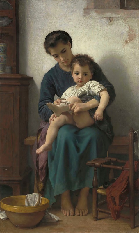 La grande soeur by William Bouguereau