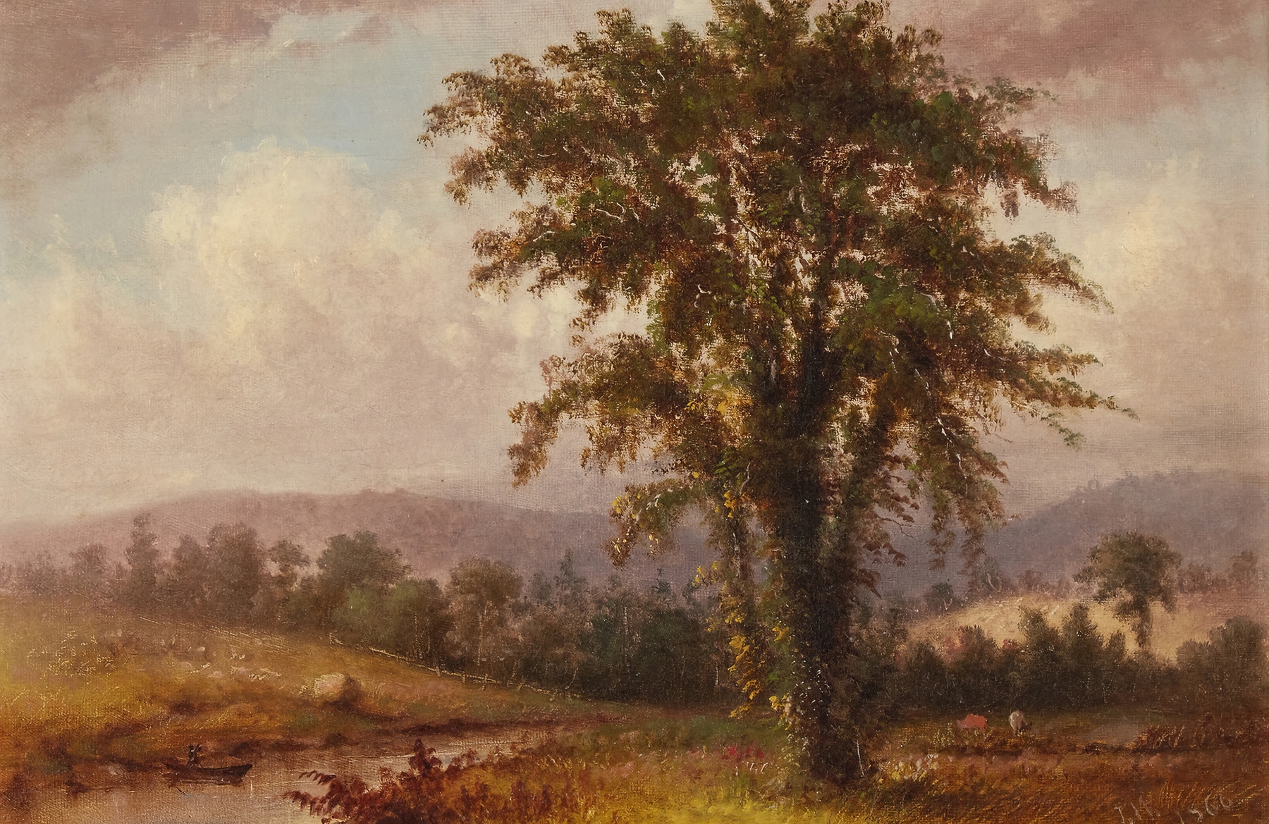 Landscape, by Thomas Hill, public domain