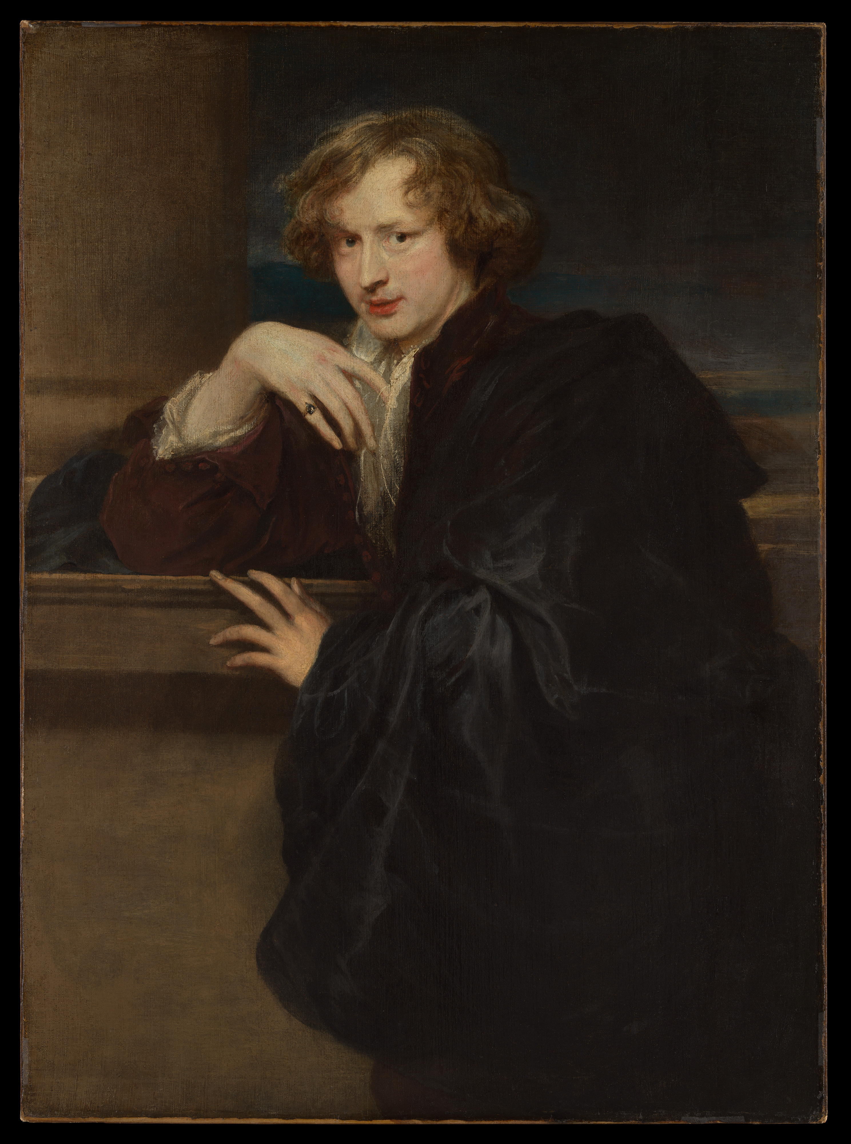 Self-Portrait, by Anthony van Dyck, public domain