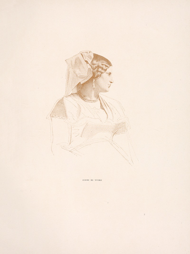Femme de Tivoli by William Bouguereau