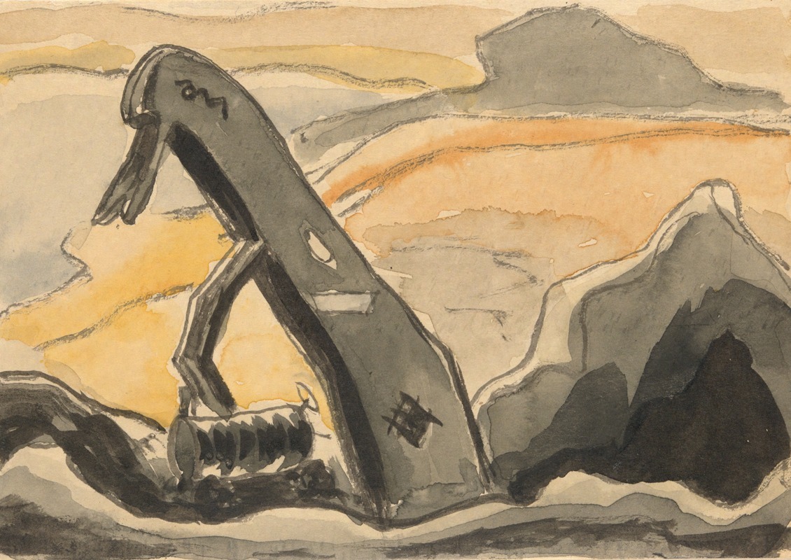Arthur Dove's 'Steam Shovel–Port Washington' captures the industrial landscape with vibrant colors and dynamic forms.