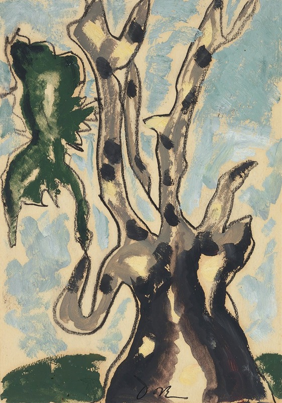 Arthur Dove's 'Sycamore' features a stylized representation of a tree.