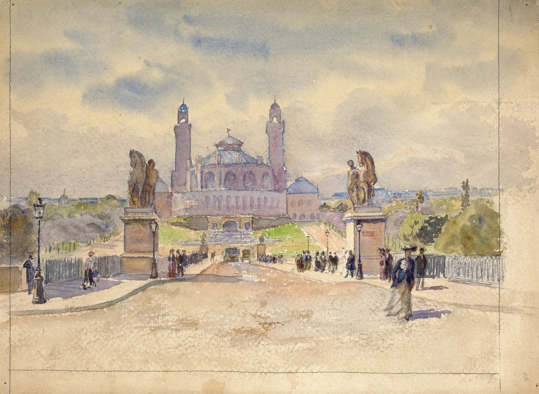 Architecture of Le Palais du Trocadéro by Guy De La Rochefoucauld