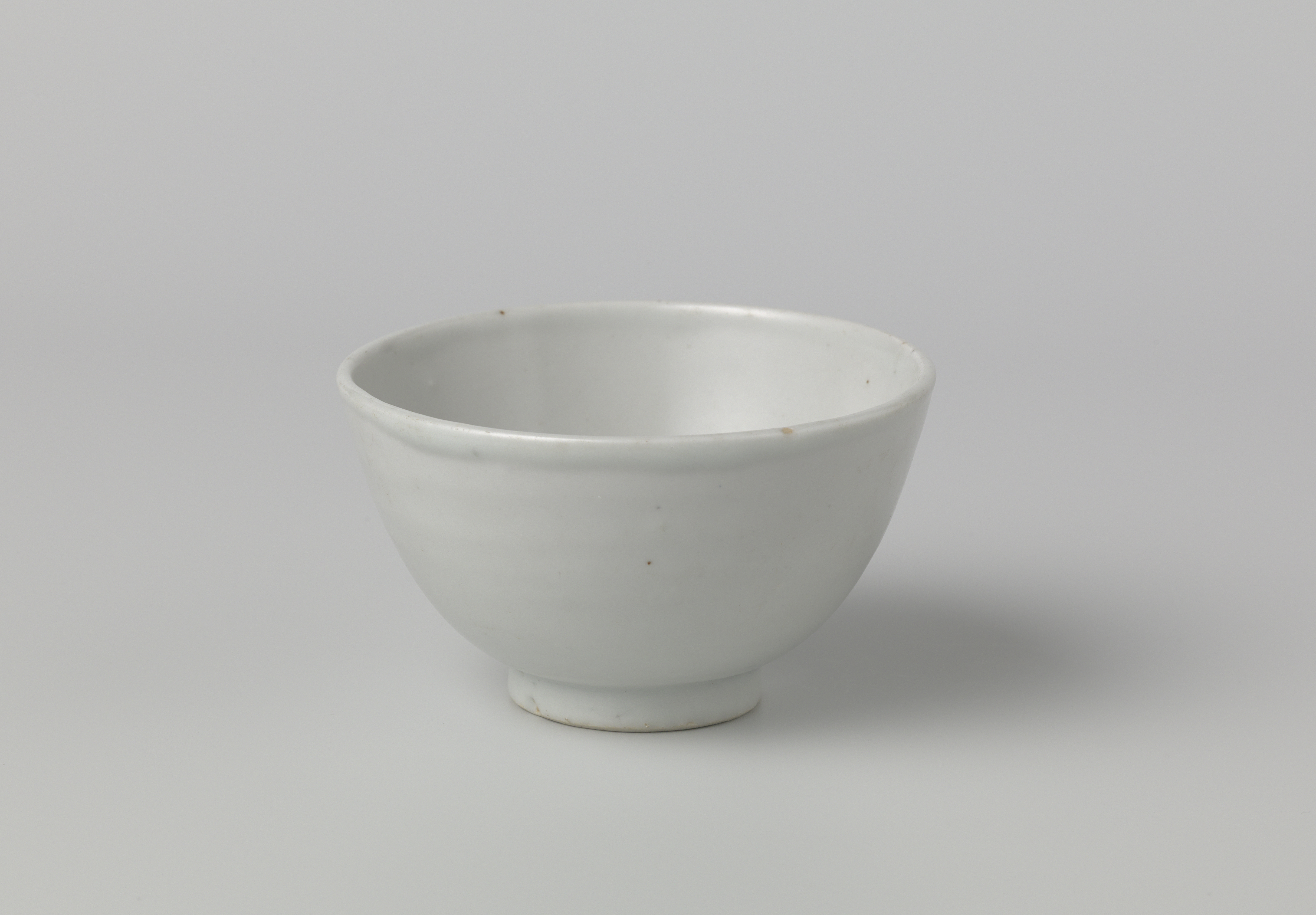Ceramic bowl with white glaze by Unknown Artist
