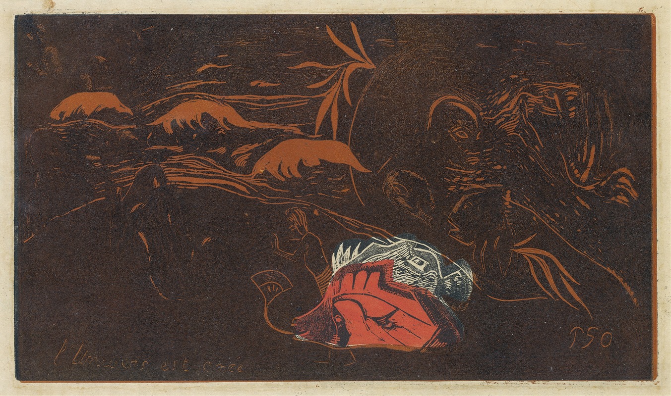 Paul Gauguin's painting 'The Universe is Created' explores themes of creation and existence.