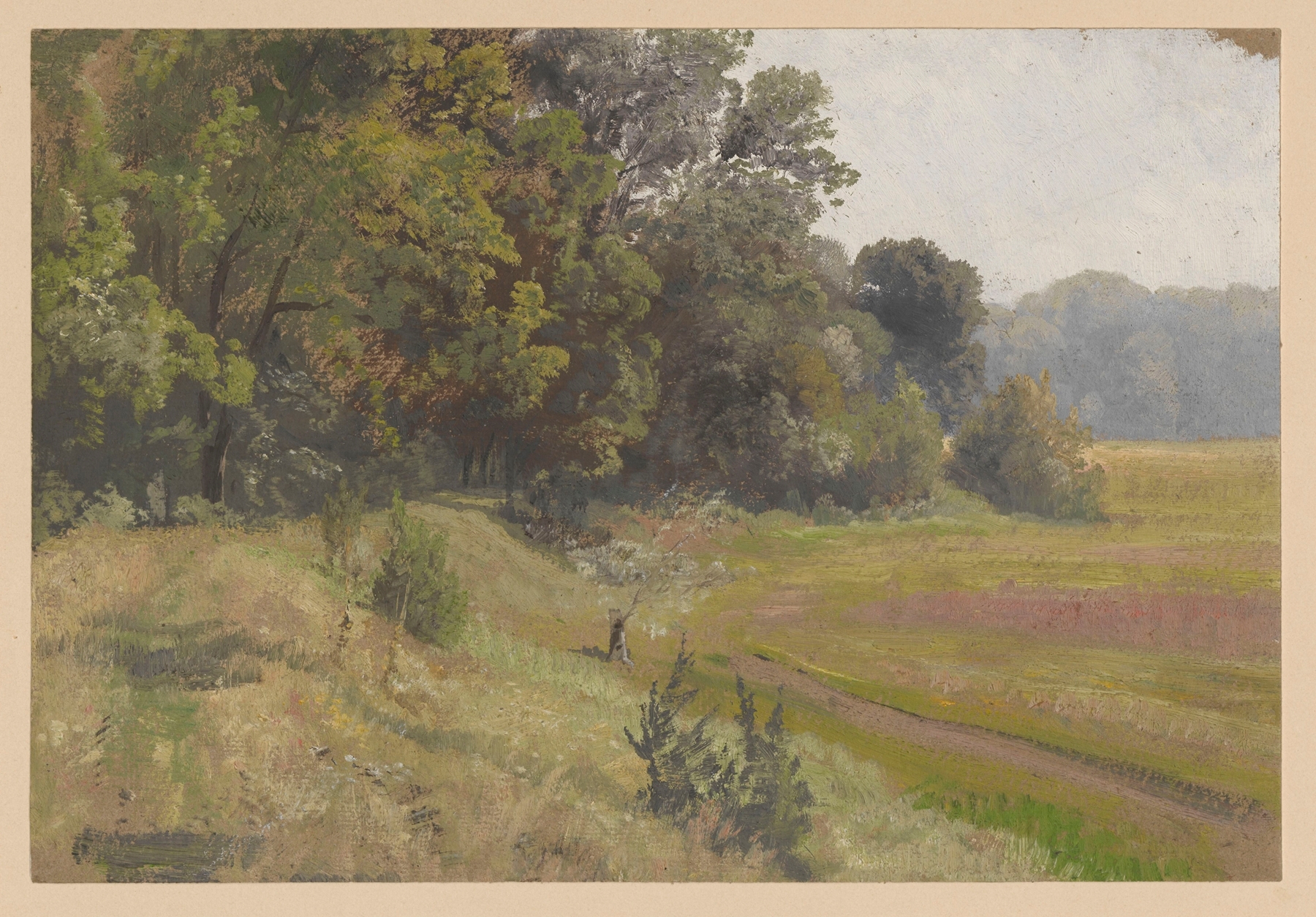 View of a meadow in the Oder valley, by Adolf Dressler, public domain