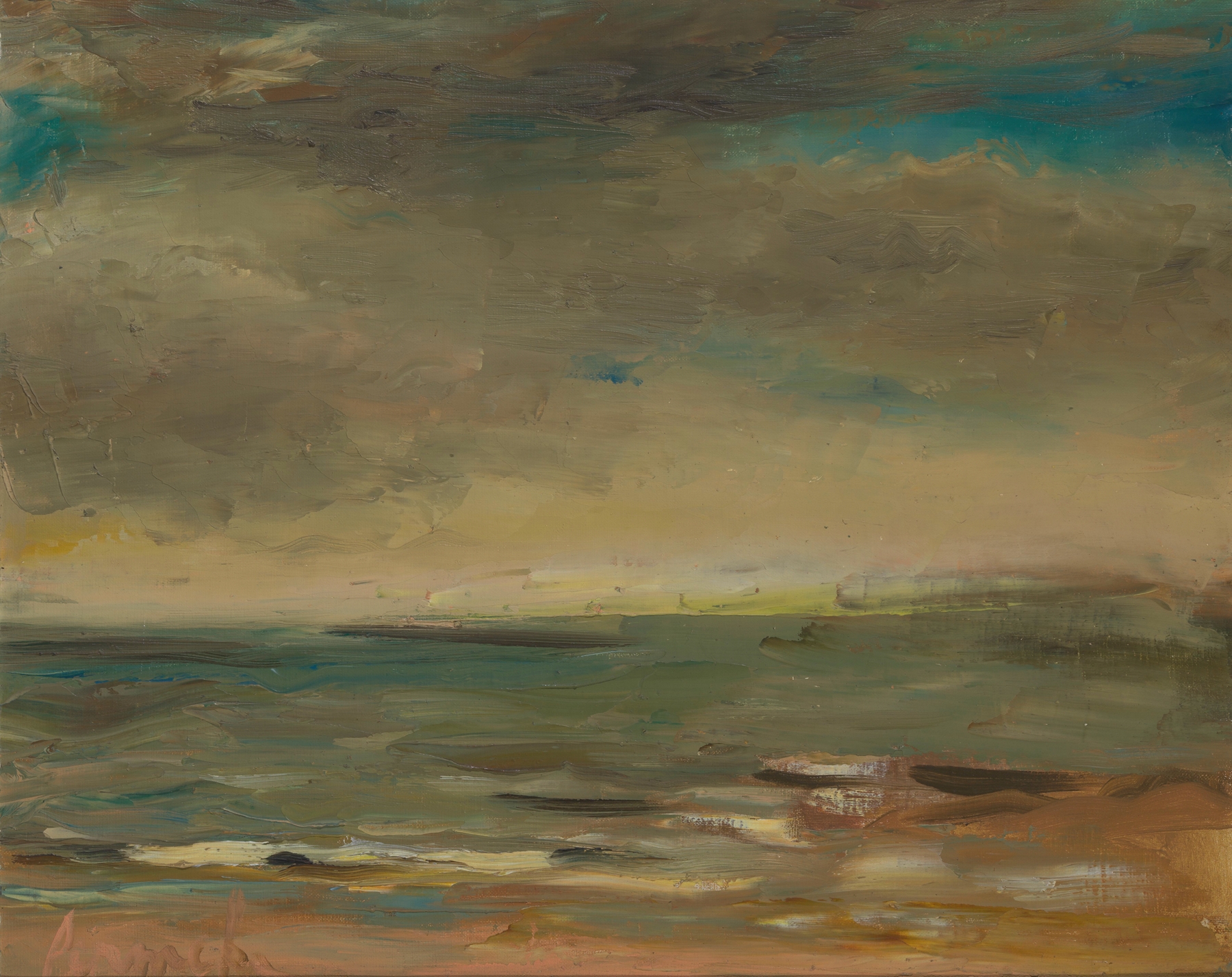 Heldere Marine, by Constant Permeke, public domain