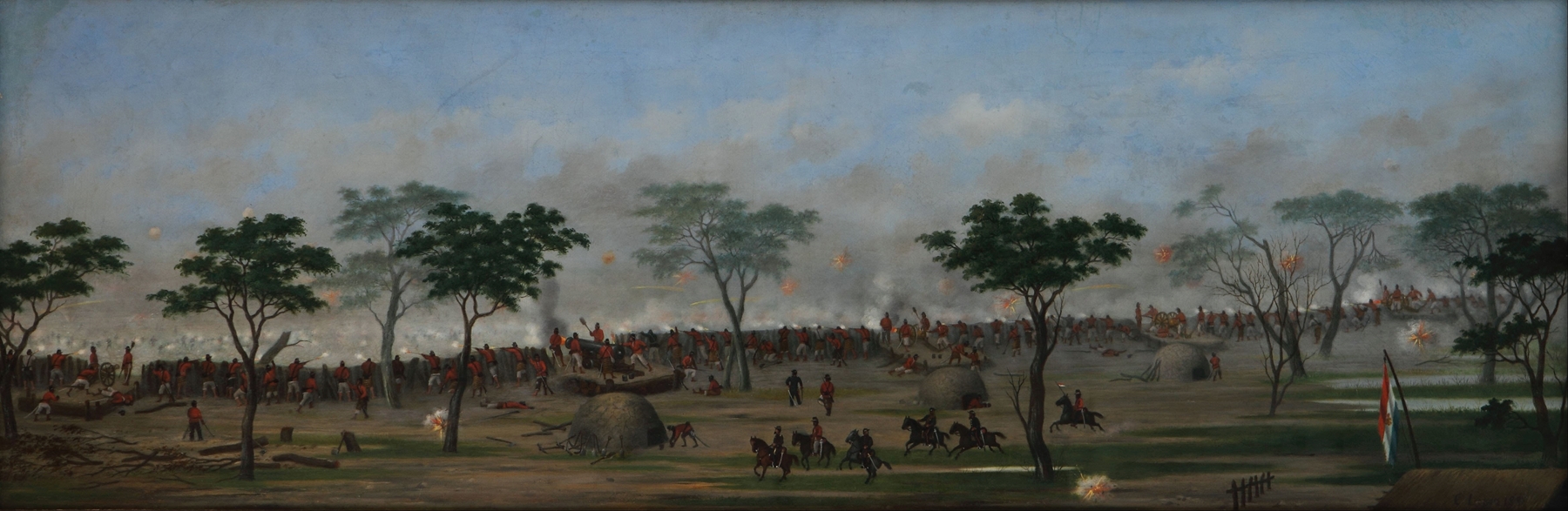 Trinchera de Curupaytí, by Cándido Lopez, public domain