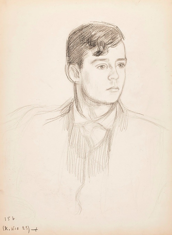 Portrait of Heikki Järnefelt by Eero Järnefelt.