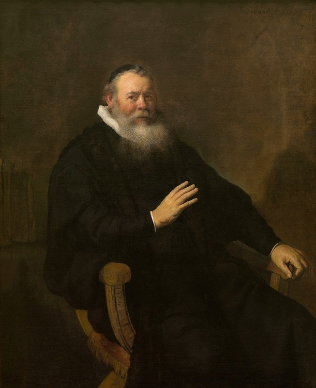 Rembrandt's 'Portrait of a Clergyman' showcases the artist's skill in capturing human emotion.