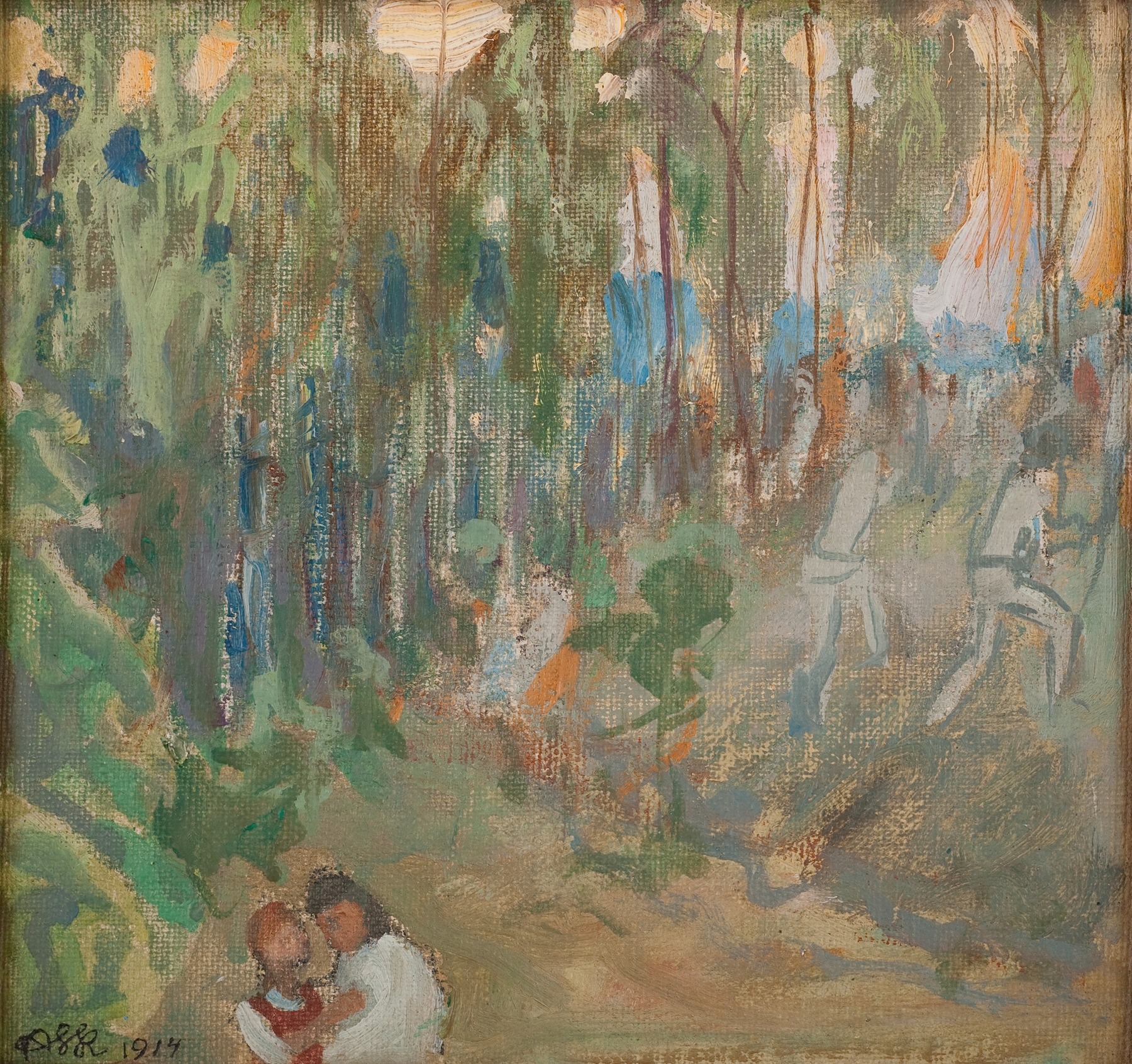 Vainovalkeat, by Akseli Gallen-Kallela, public domain