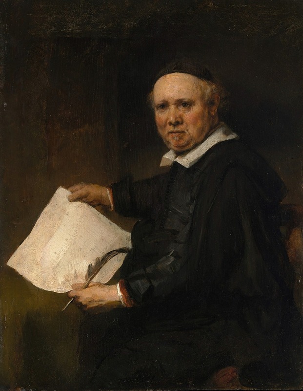 Rembrandt's portrait of Lieven Willemsz van Coppenol captures the essence of 17th-century Dutch society.