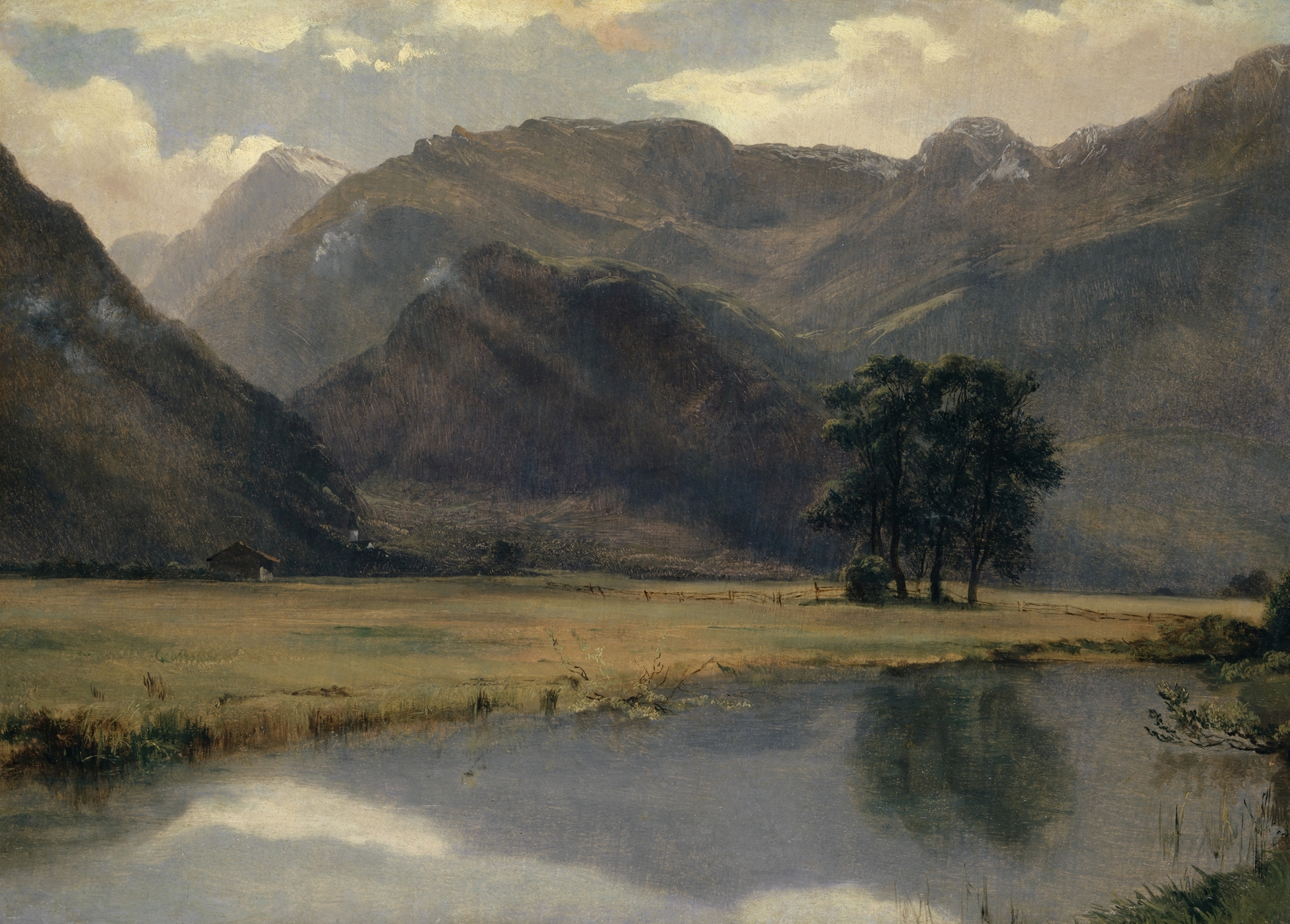 Landscape in the Canton of Uri, by Alexandre Calame, public domain