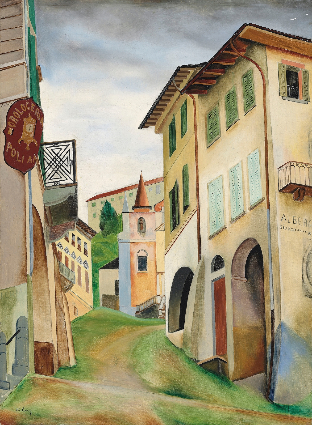 L’Albergo, by Moïse Kisling, public domain