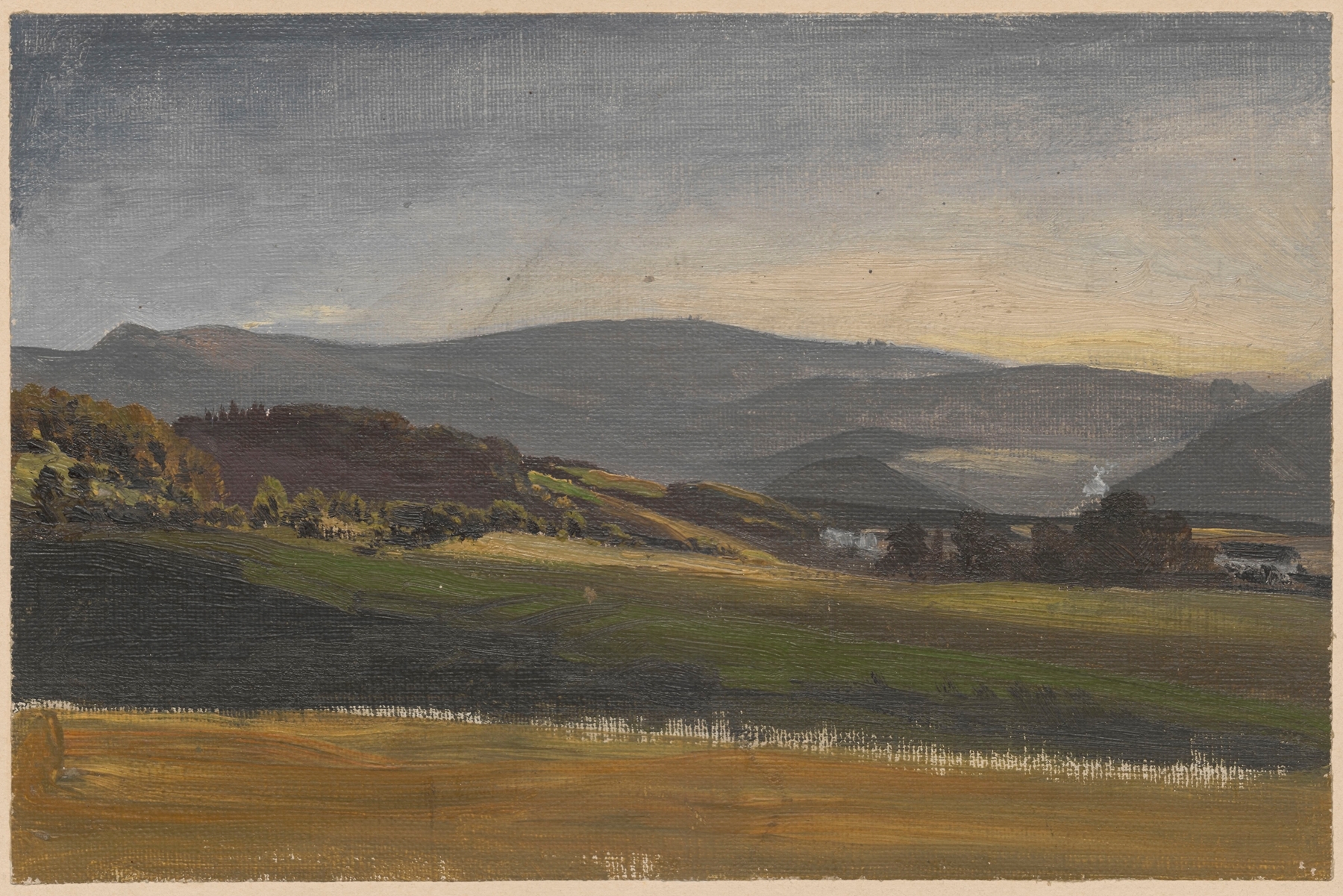 View of the Karkonosze Mountains, by Adolf Dressler, public domain