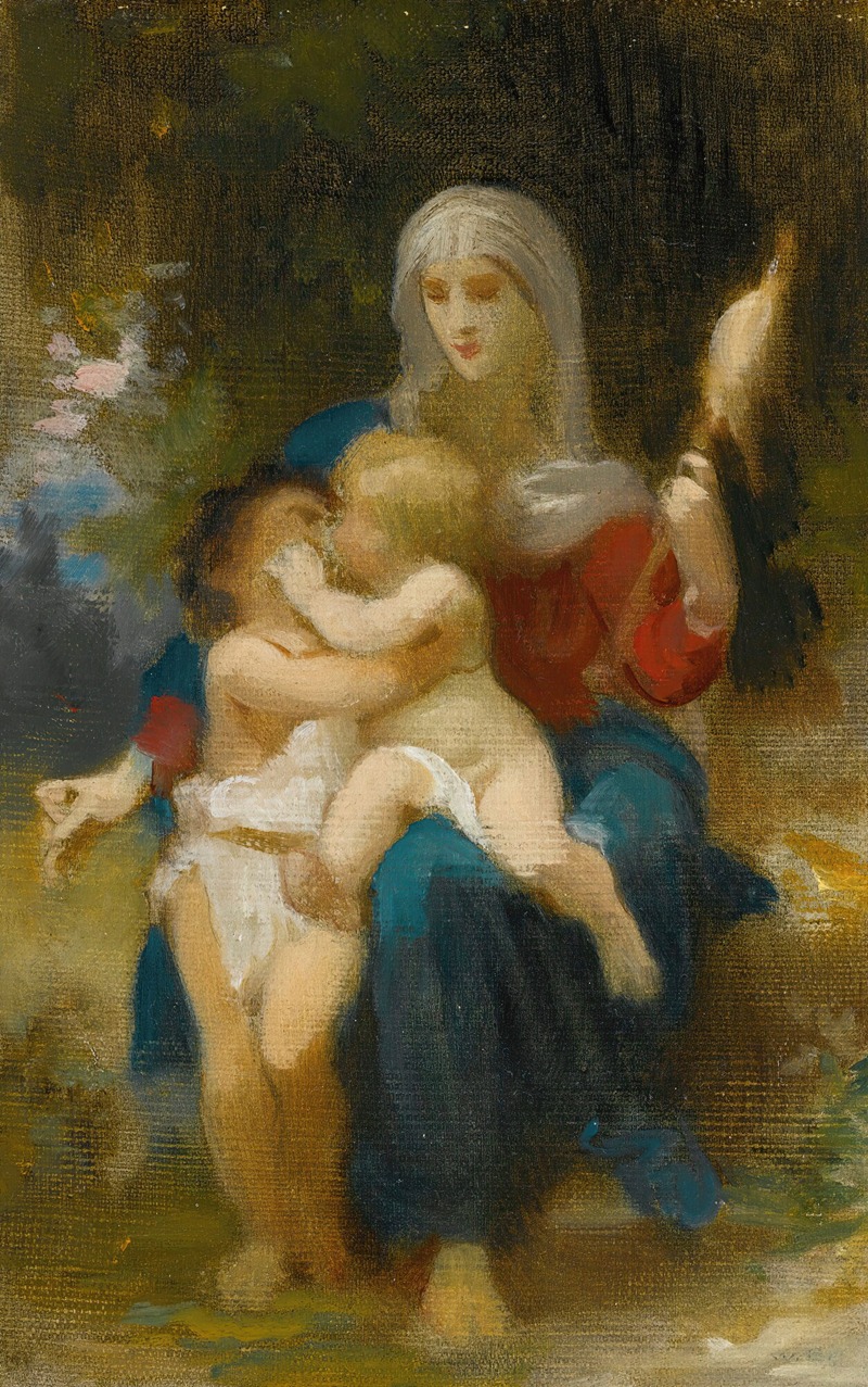 Study For Sainte Famille by William Bouguereau