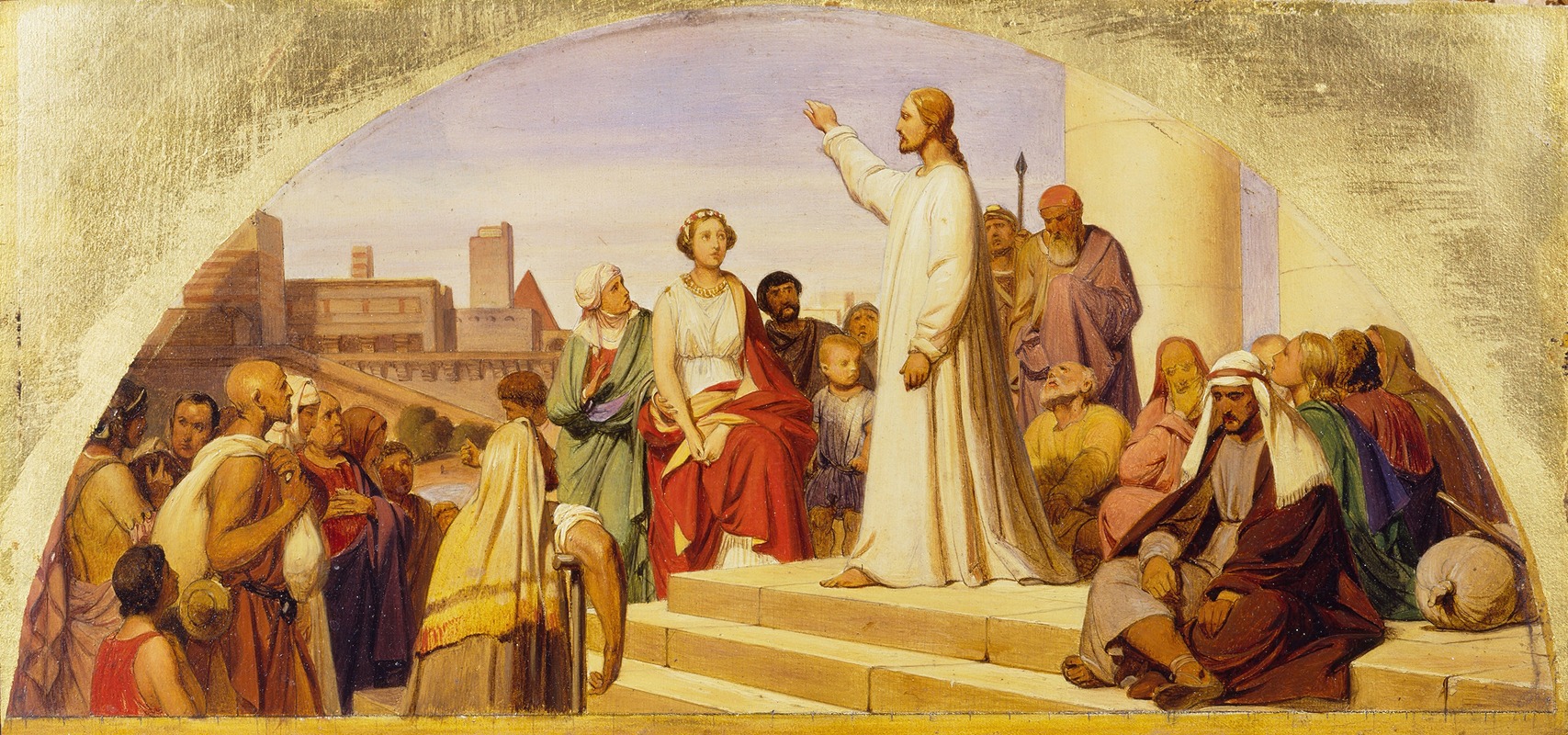 The Conversion of Saint Mary Magdalene by Paul Delaroche depicts a pivotal moment in the saint's life.