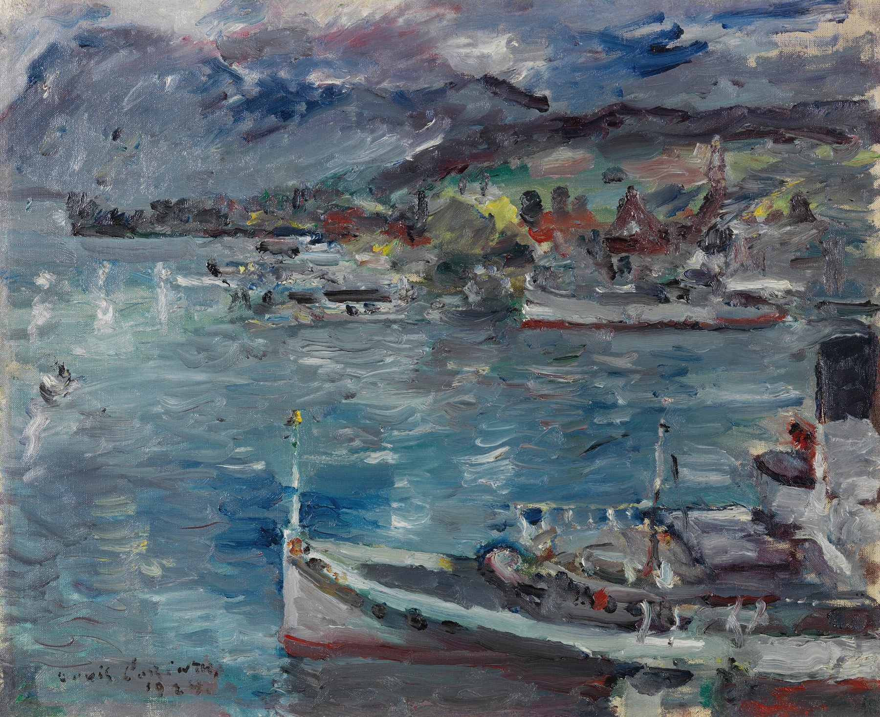 Luzerner See am Vormittag, by Lovis Corinth, public domain
