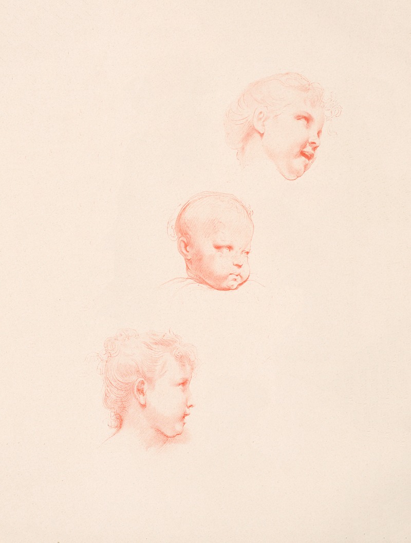 Tetes d’enfants by William Bouguereau