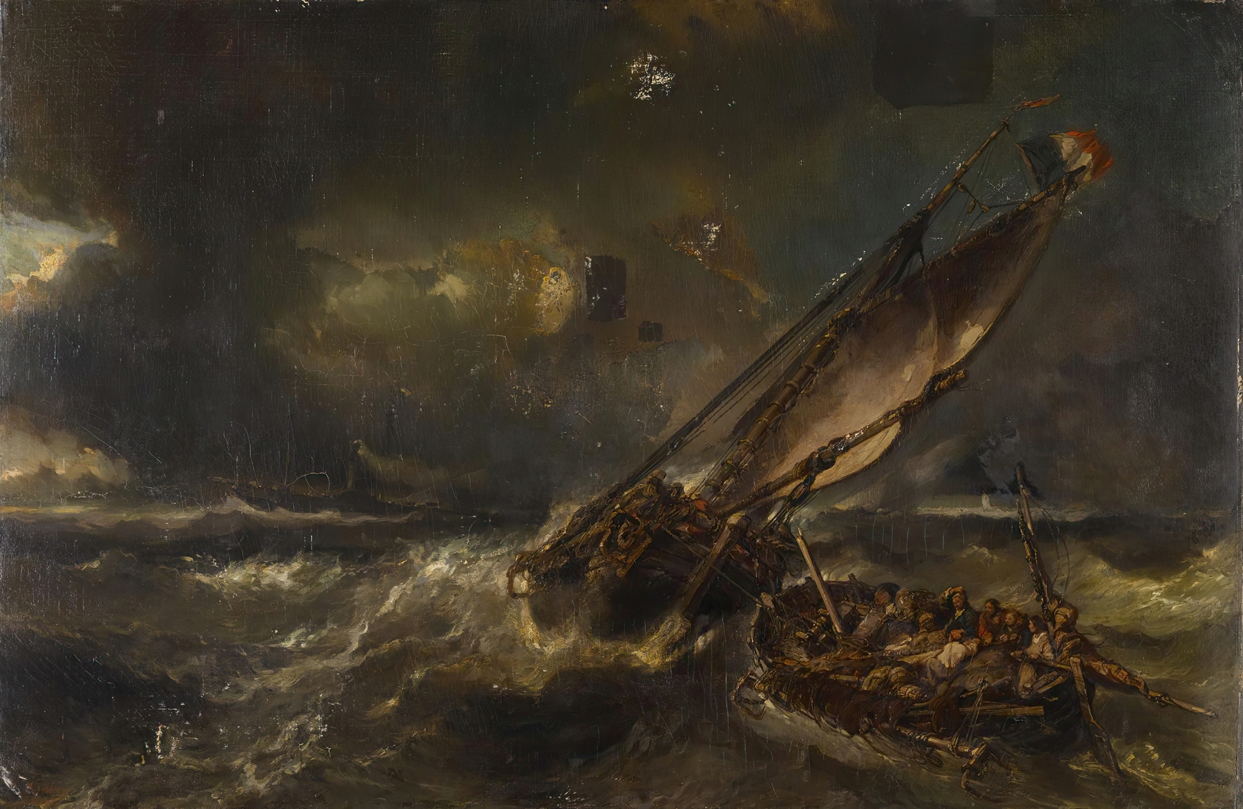 After the storm, by Eugène Isabey, public domain