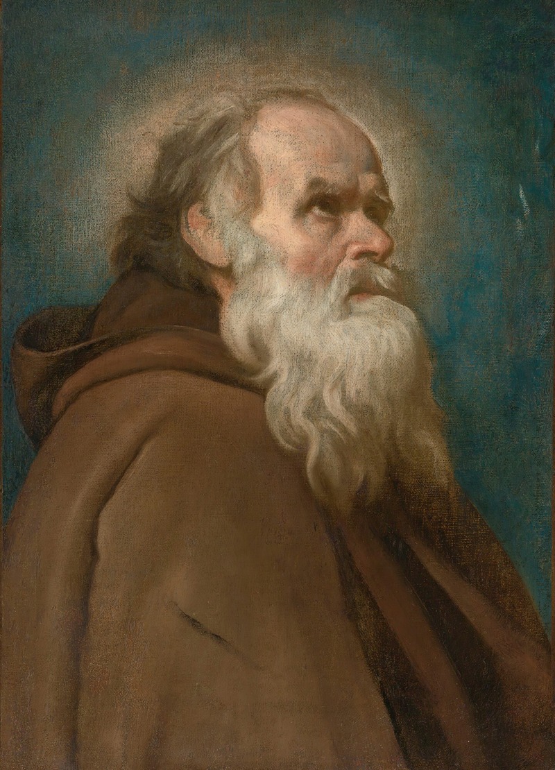 A depiction of Saint Anthony Abbot by Diego Velázquez.