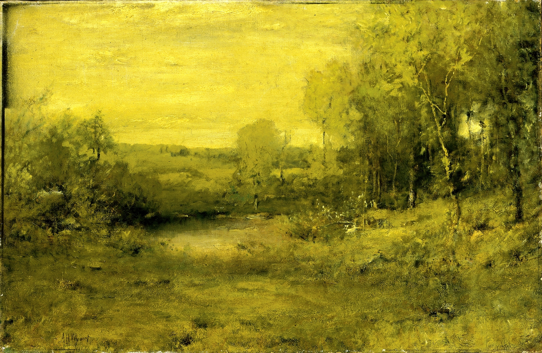 Spring, by Alexander Helwig Wyant, public domain
