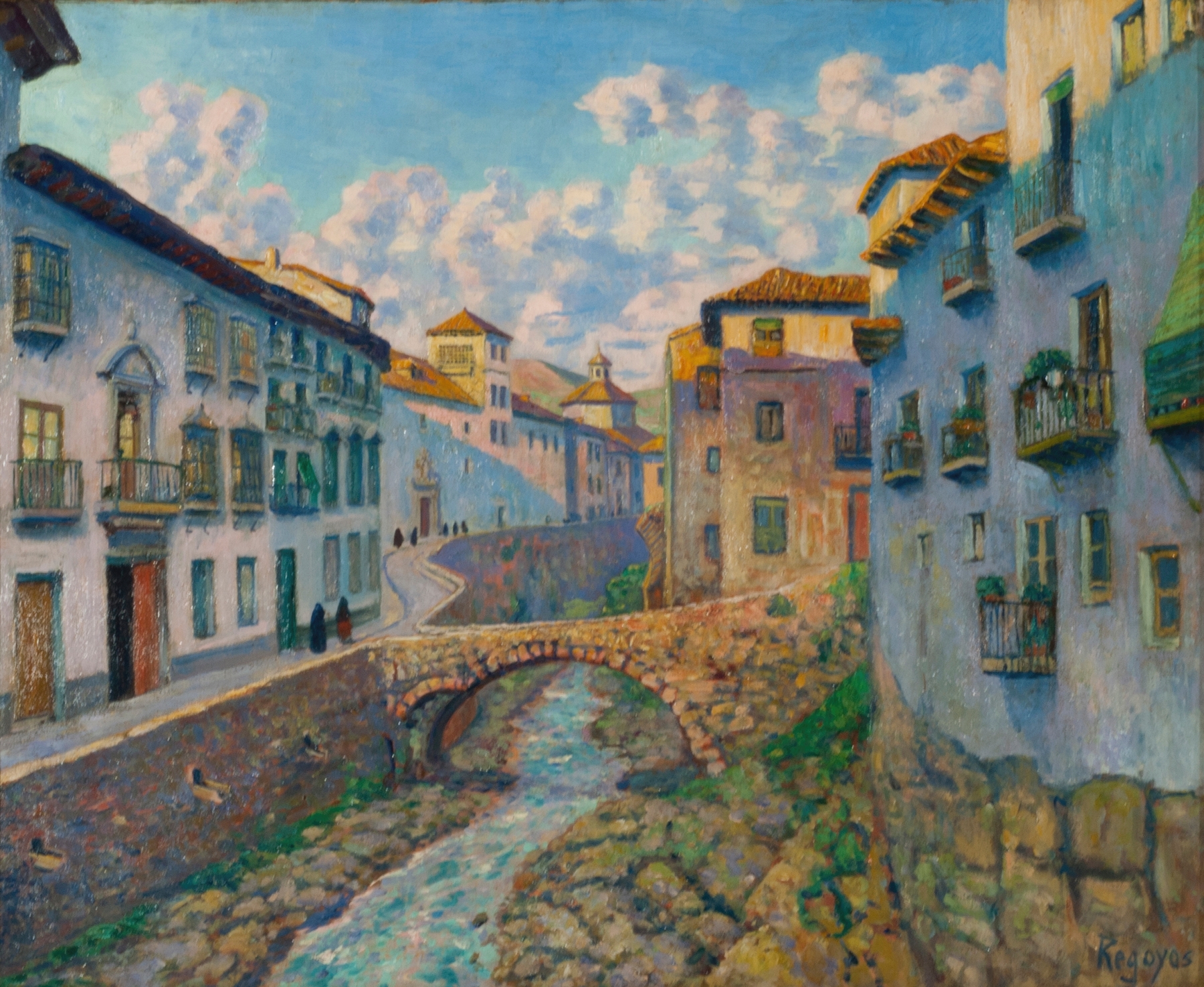 El Darro, by Darío de Regoyos, public domain