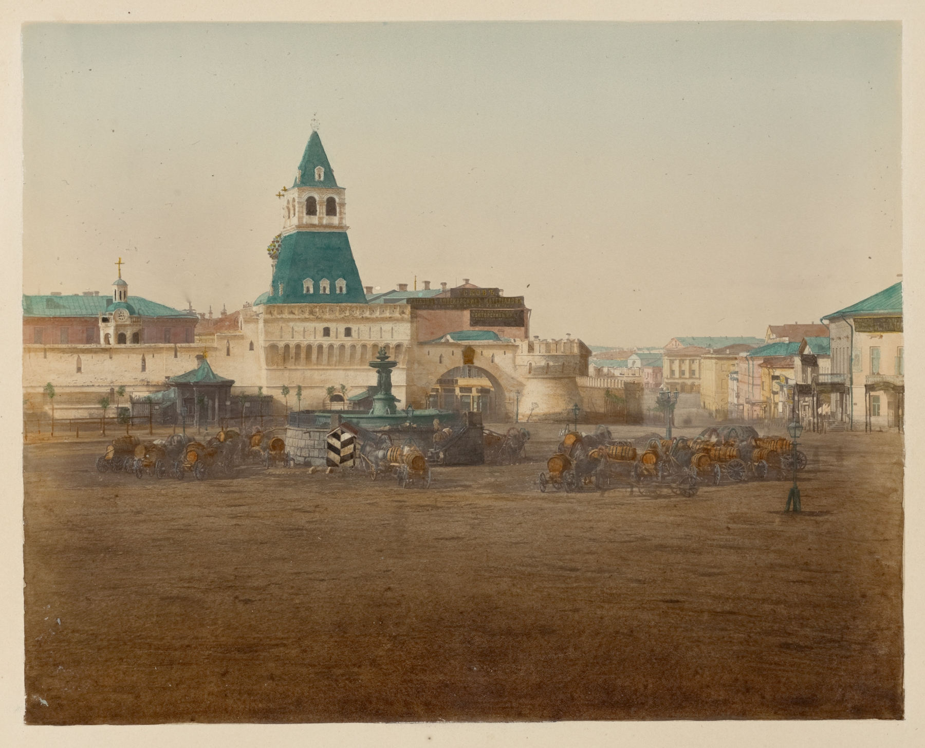 Ploshchad’ v Moskve, by J. Daziaro, public domain