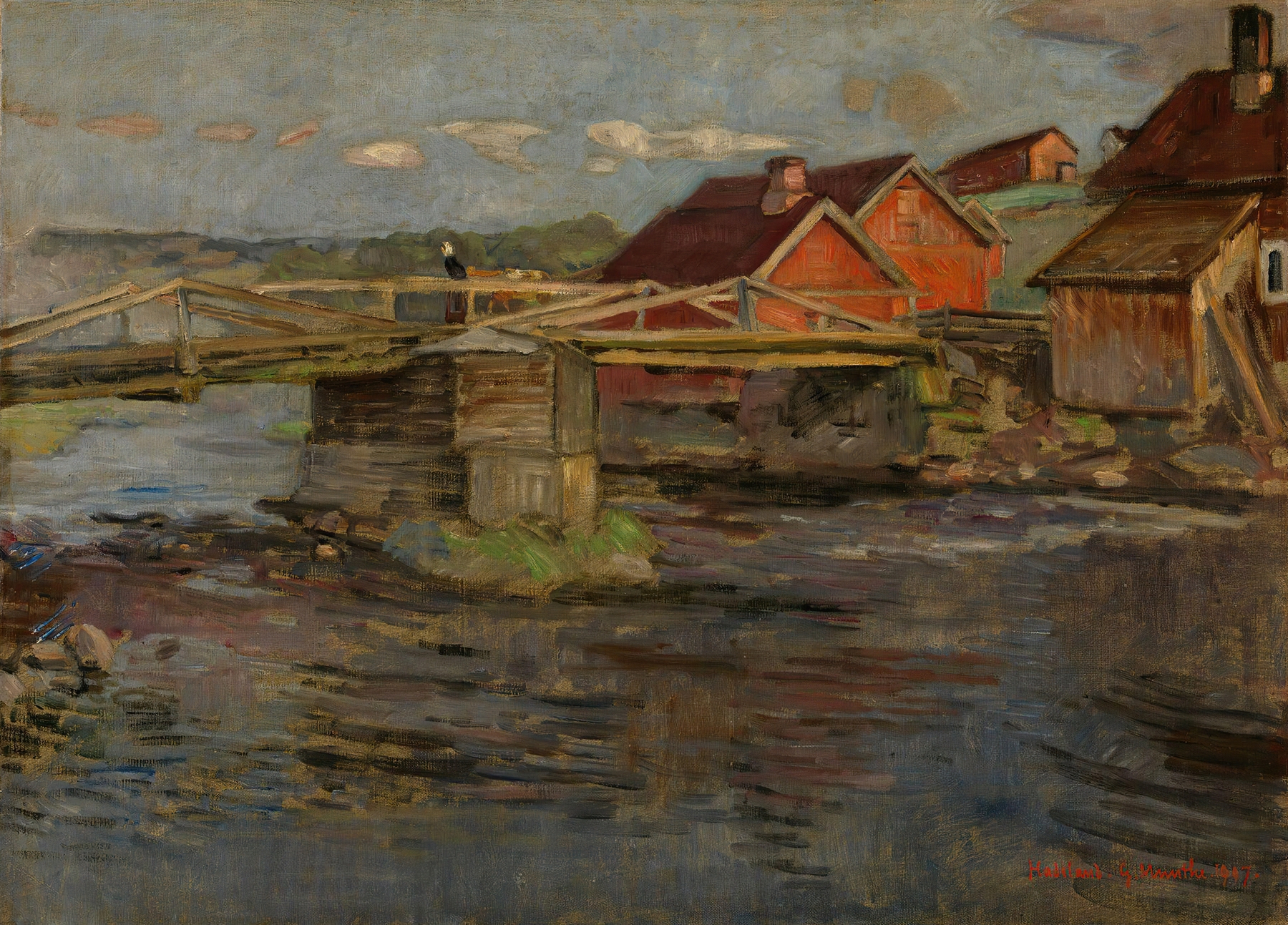 Early in the Morning, by Gerhard Munthe, public domain